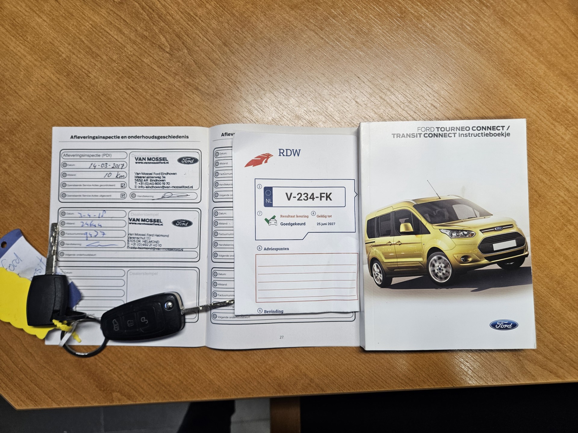 Foto van Ford Transit Connect