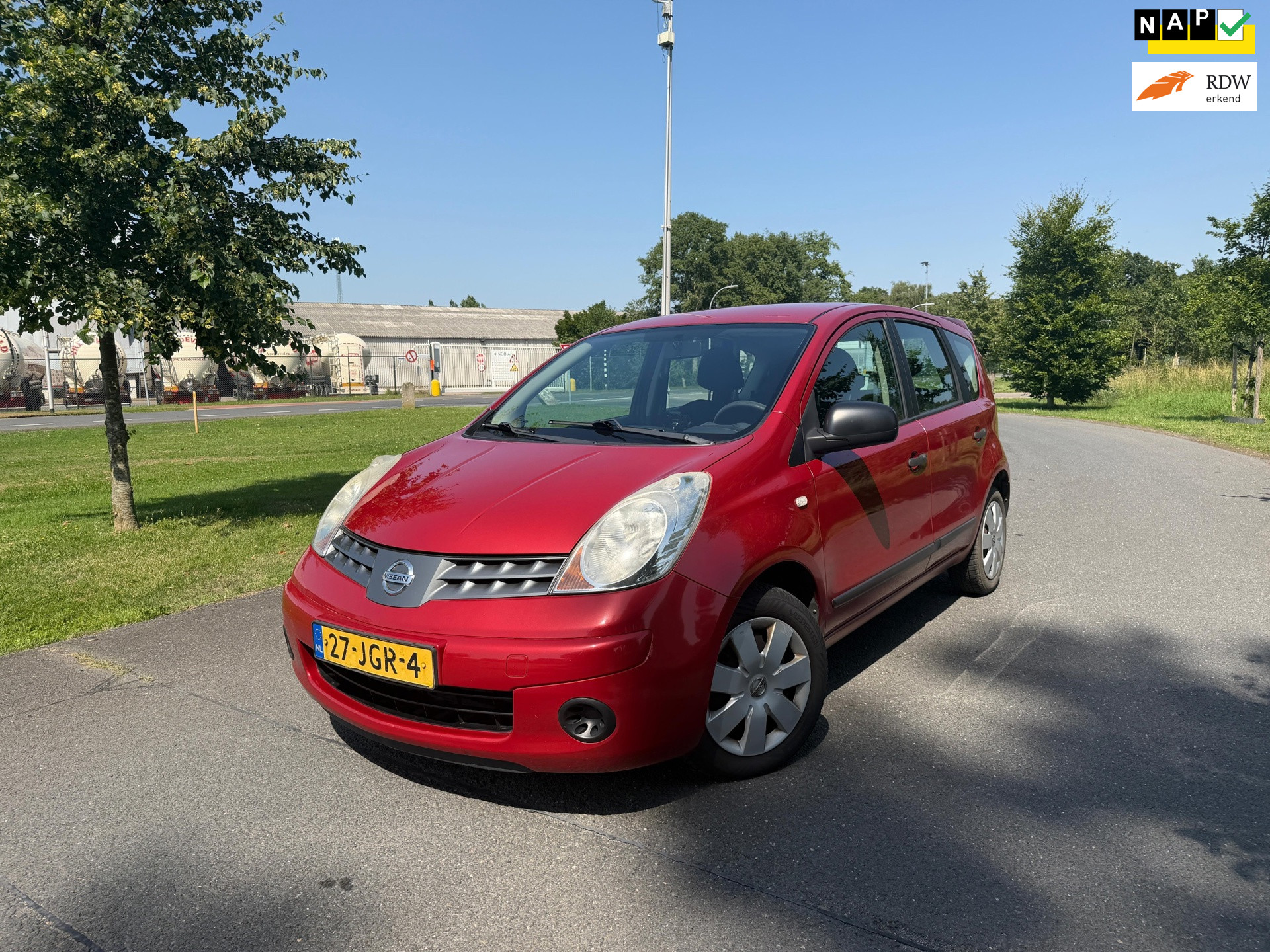 Nissan Nissan Note 1.4 Visia, NAP, trekhaak. 2009 - voorkant