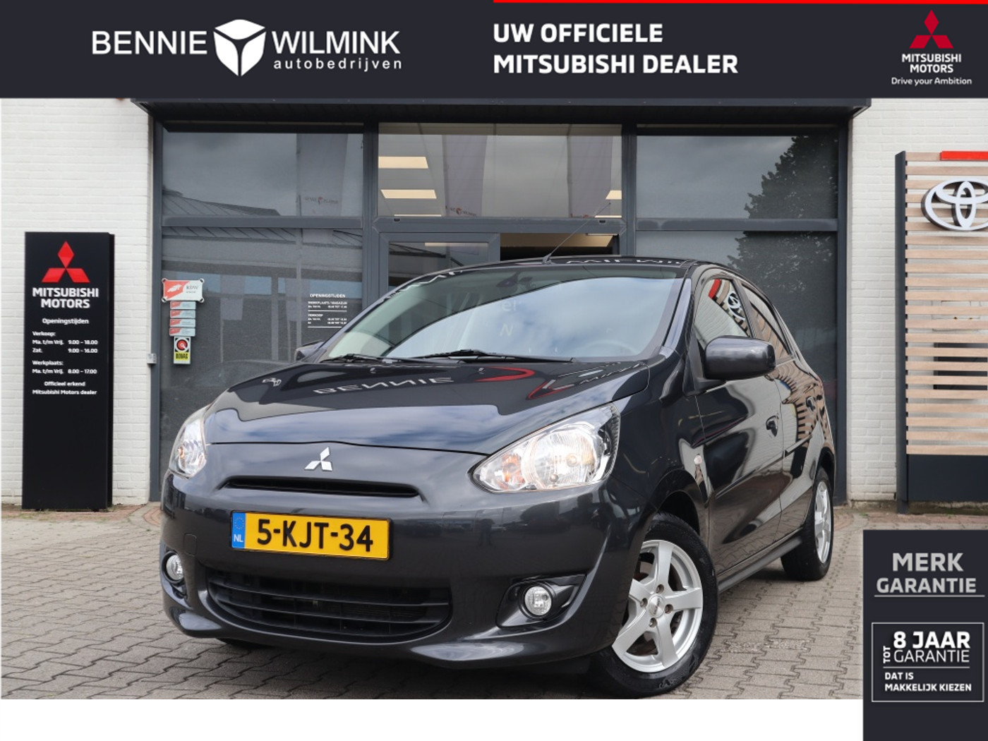 Mitsubishi Mitsubishi Space Star 1.2 Invite Automaat AllSeasons | LM velgen 2013 - voorkant
