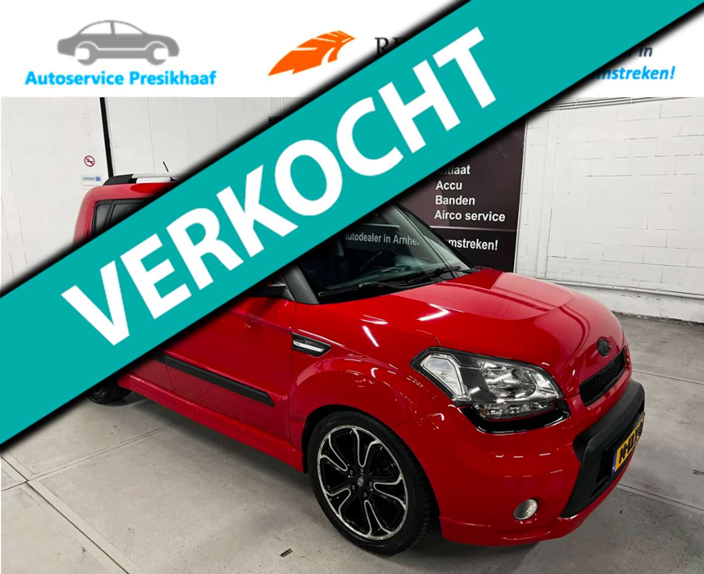 Kia Soul 1.6 X-tra AIRCO / NIEUWE KOPPELING / CARPLAY / NAP 2010 - voorkant