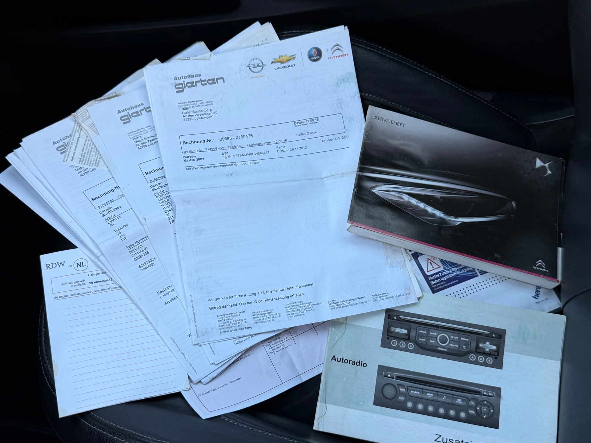 Foto van Citroen Ds3