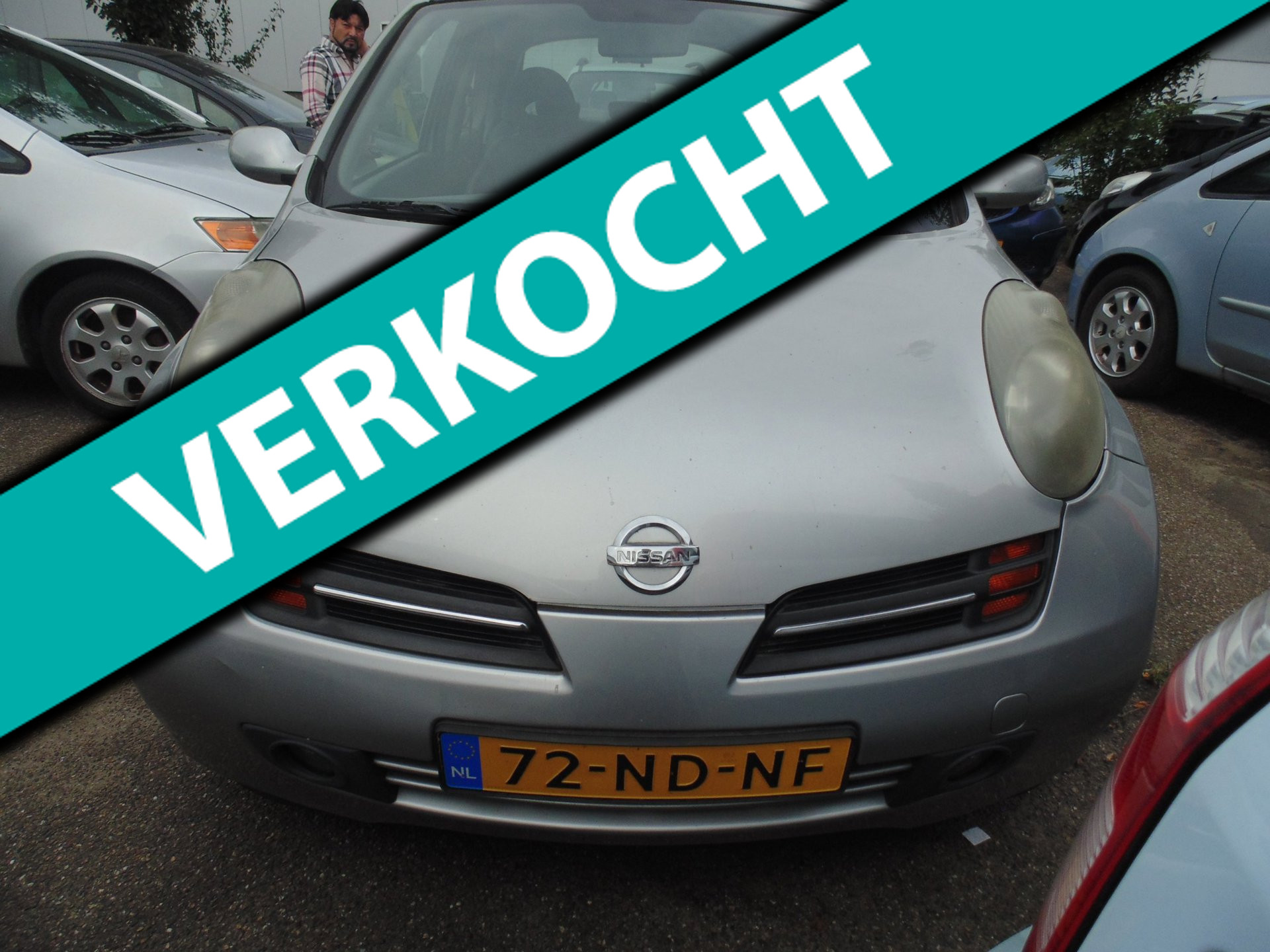 Nissan Nissan Micra 1.2 Tekna MET AIRCO 2003 - voorkant