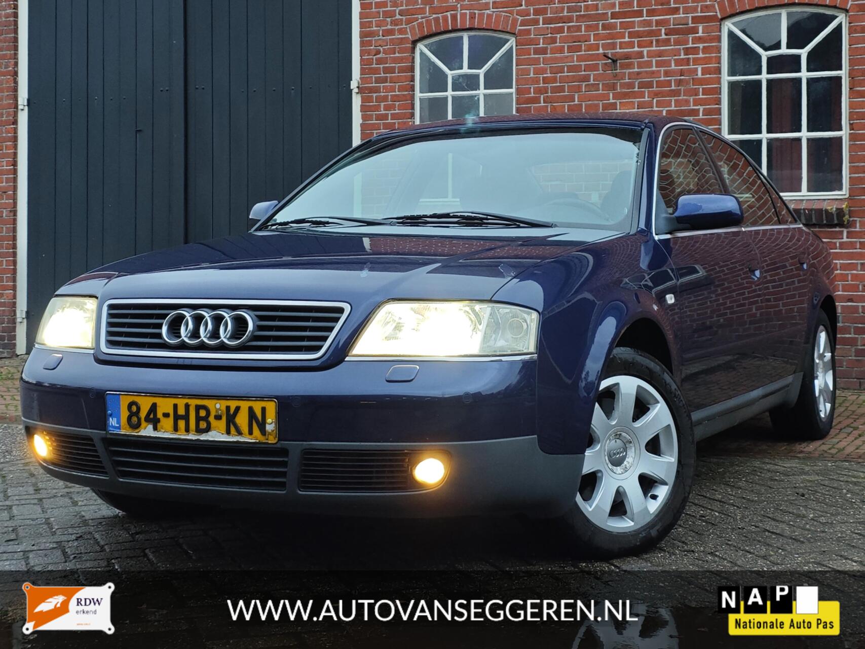 Audi Audi A6 2.4  - Automaat / Trekhaak / Nieuwe APK 2001 - voorkant