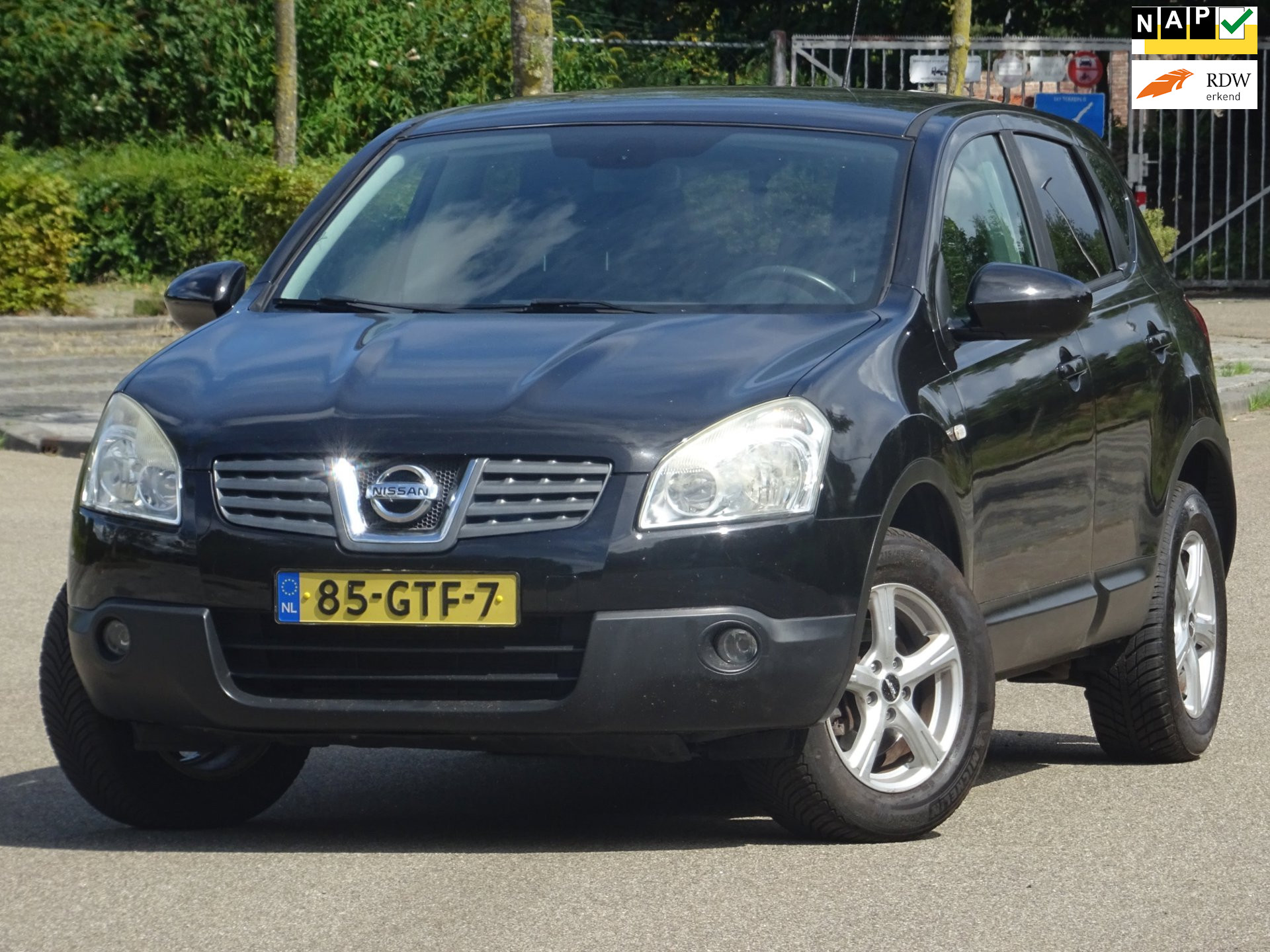 Nissan Nissan Qashqai 2.0 Acenta BJ2009 NAP/CLIMA/CRUISE/PDC/APK 27 2009 - voorkant