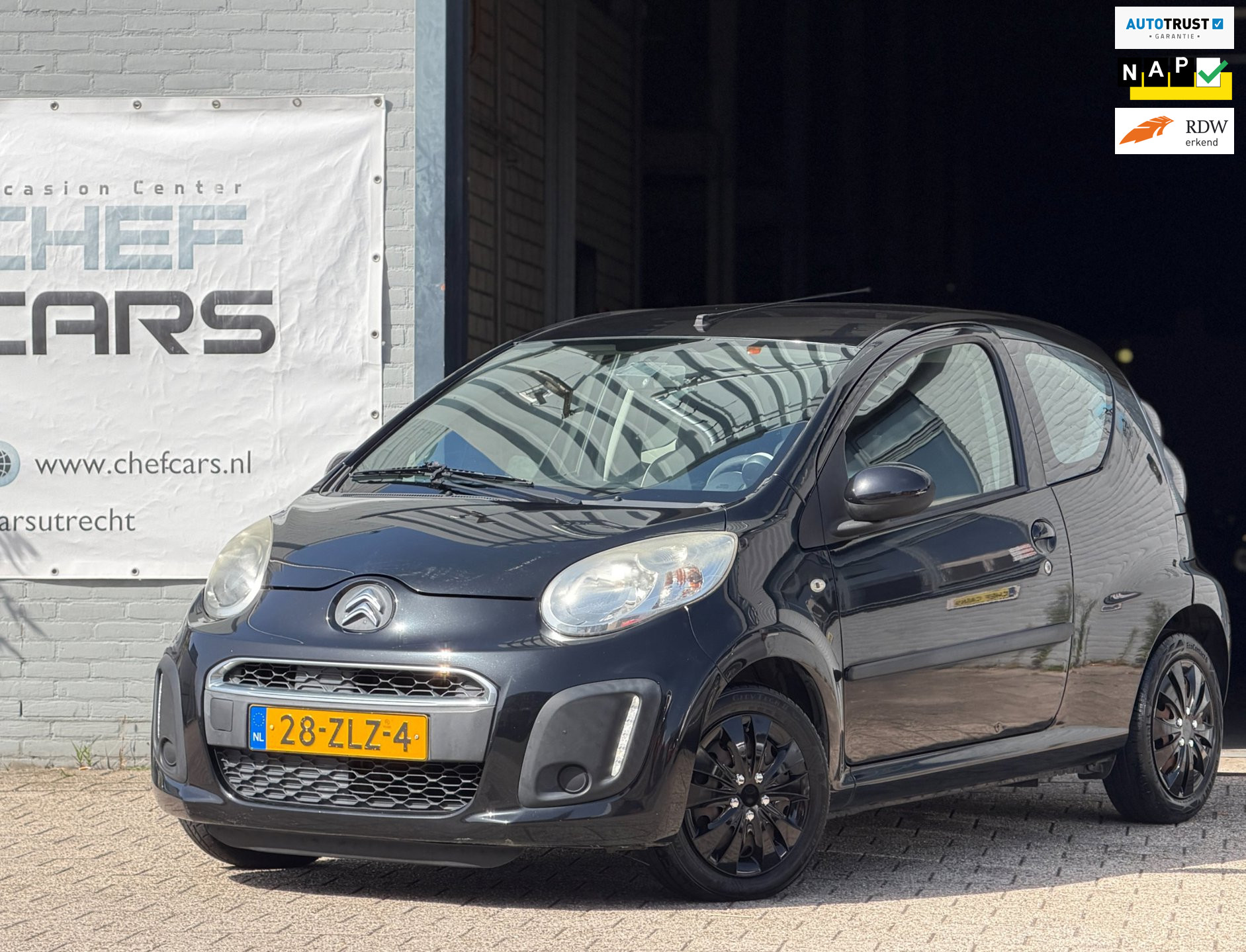 Citroen Citroen C1 1.0|NAP|AIRCO|NIEUWEAPK|BLUETOOTH|NIEUWEKOPPELING! 2013 - voorkant