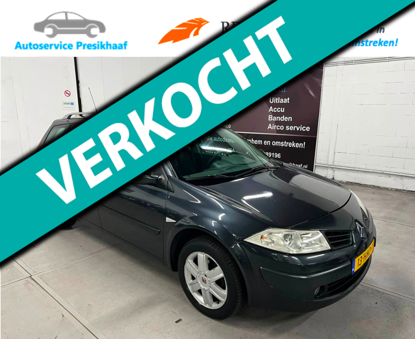 Renault Megane 1.6-16V Business Line 2008 - voorkant