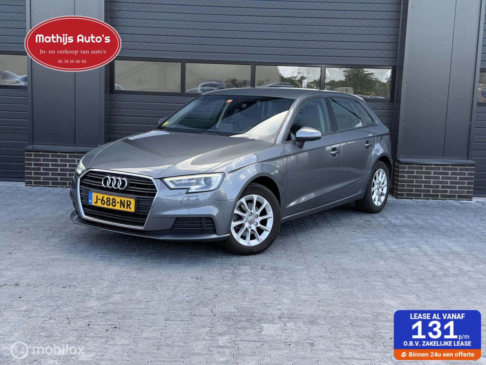 Audi A3 Sportback 1.6 TDI Sport Lease Edition 2017 - voorkant