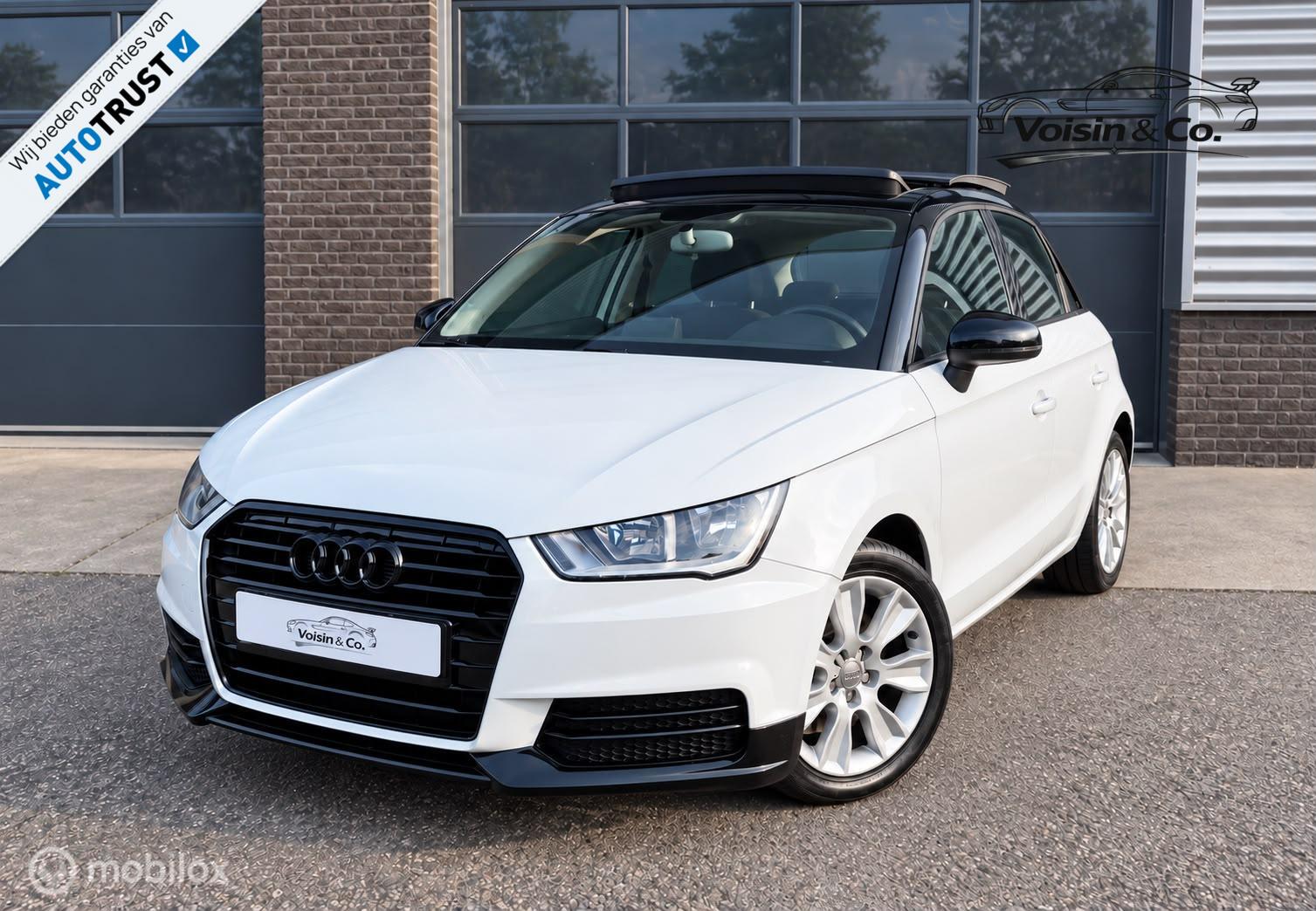 Audi A1 Sportback 1.4 TFSI Panoramadak Facelift PDC Stoelver 2012 - voorkant