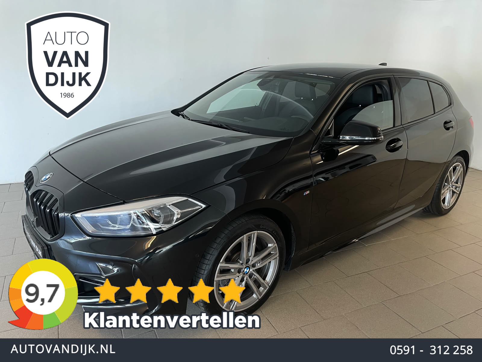 BMW 1-serie 118i Business Edition 2021 - voorkant