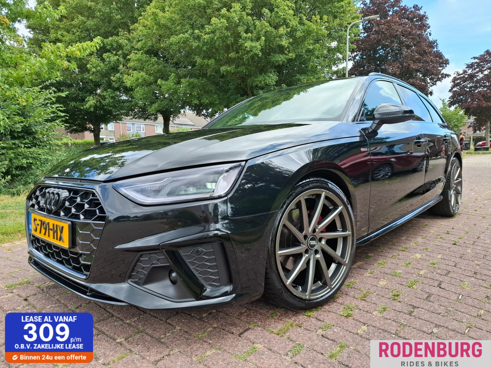 Audi A4 Avant 40 TFSI 3x S-Line Launch edition BTW AUTO 2019 - voorkant