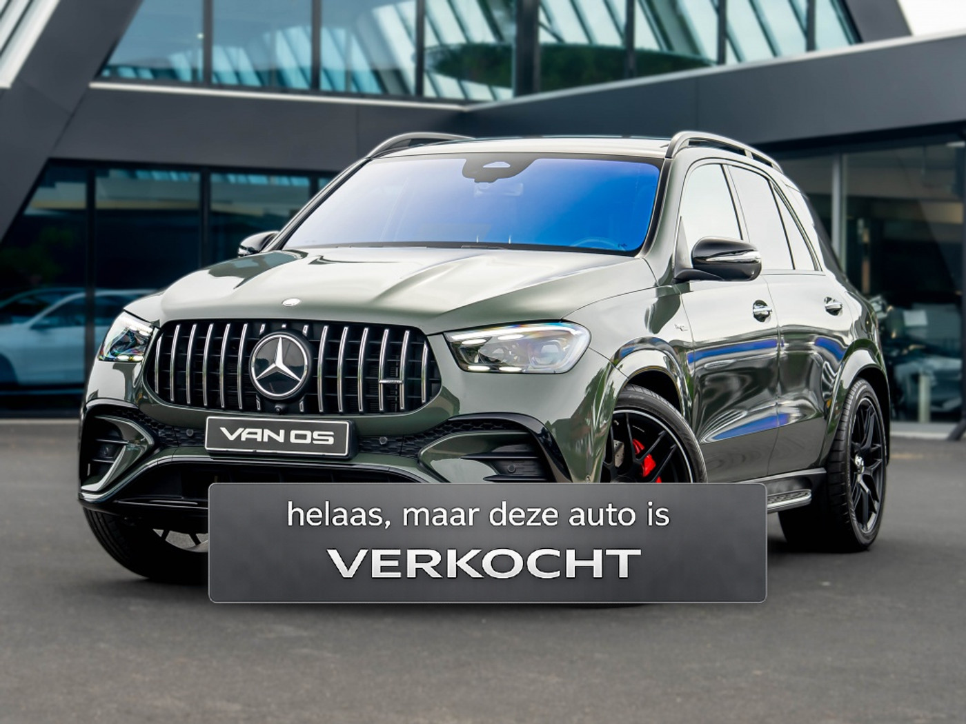 Mercedes-Benz AMG Gle 53 Hybrid AMG 53 Hybrid 4MATIC+ | 2025 | Compleet | PTS OAK GREEN METALLIC 2025 - voorkant