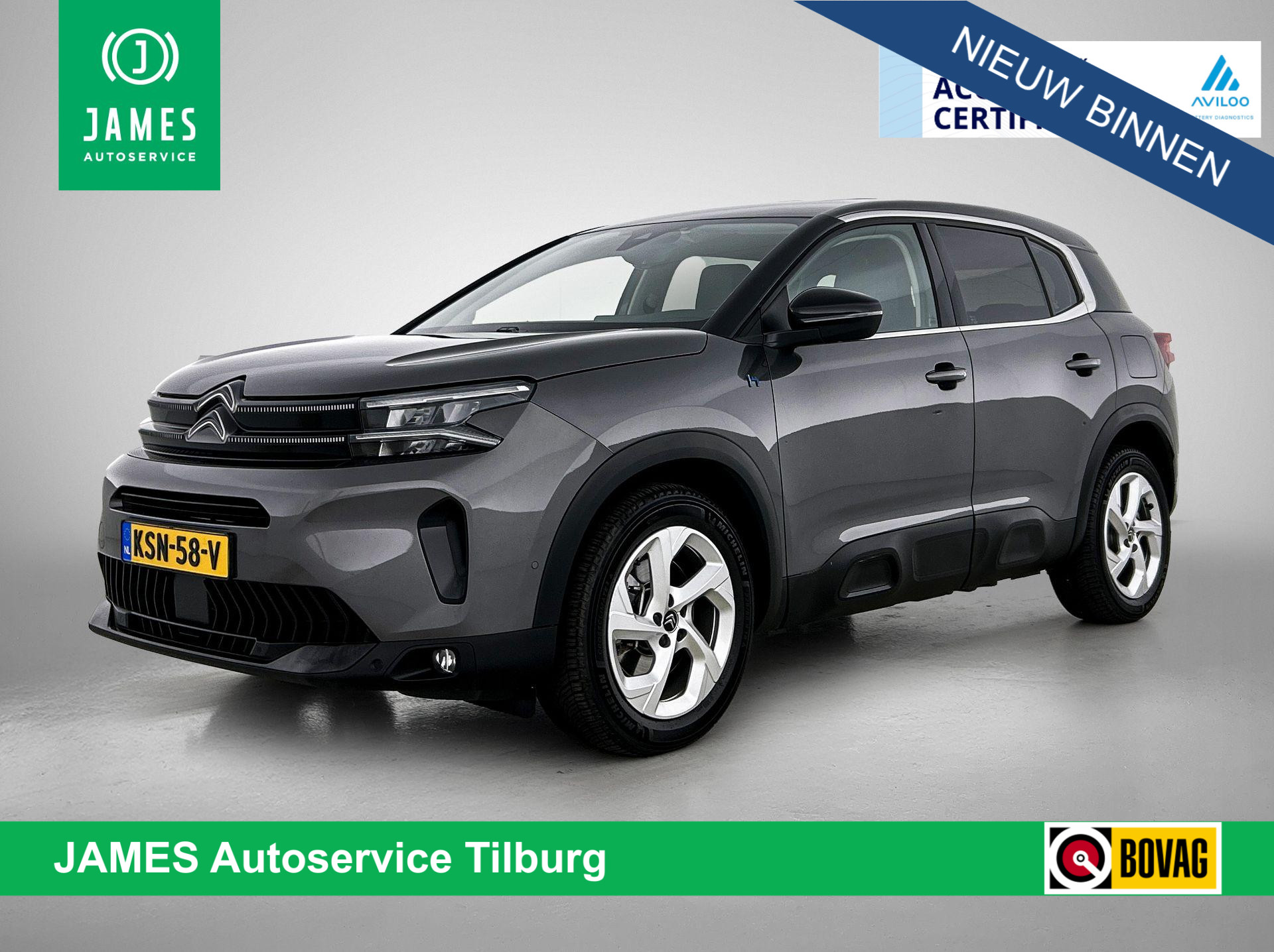 Citroen C5 Aircross 1.6 Plug-in Hybrid 225 Feel 2022 - voorkant