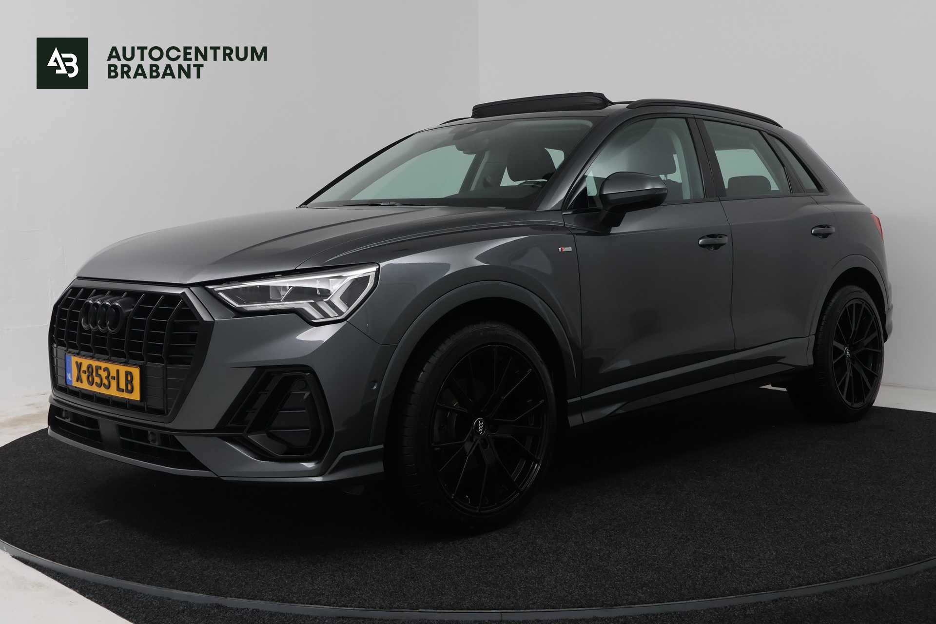 Audi Q3 35 TFSI S Line Pro Line S (PANORAMADAK, SFEERVERLICHTING,  CAMERA, STOELVERWARMING, CRUISE CONTROL ADAPTIEF) 2019 - voorkant