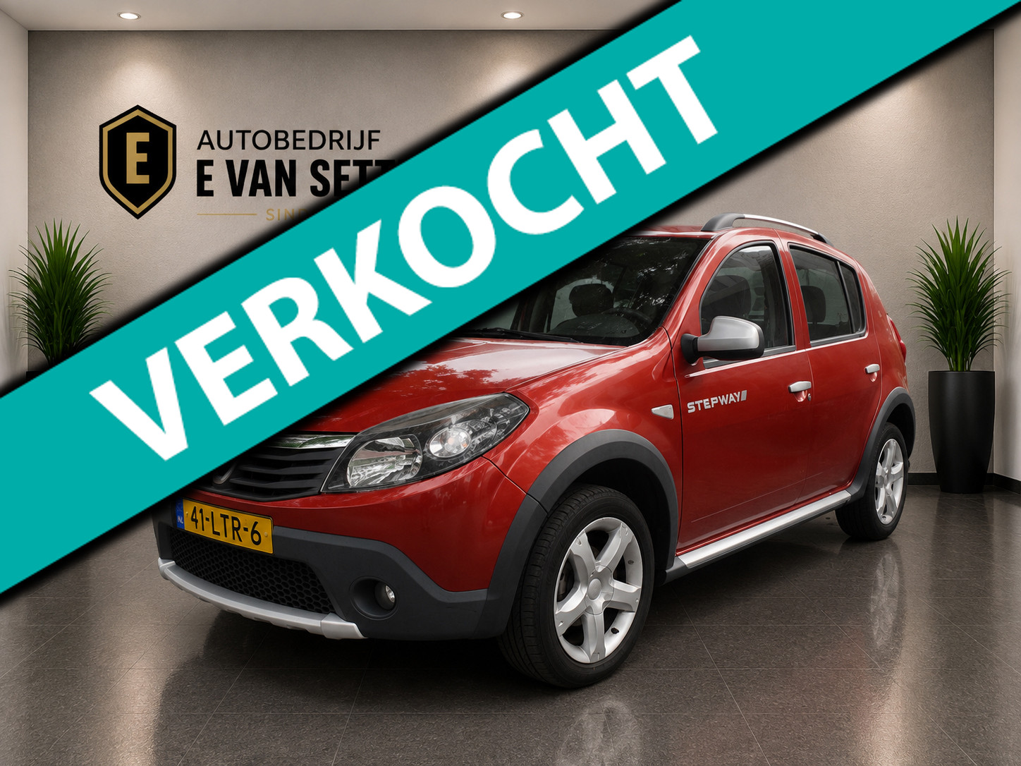 Dacia Sandero 1.6 Stepway Trekhaak 2010 - voorkant