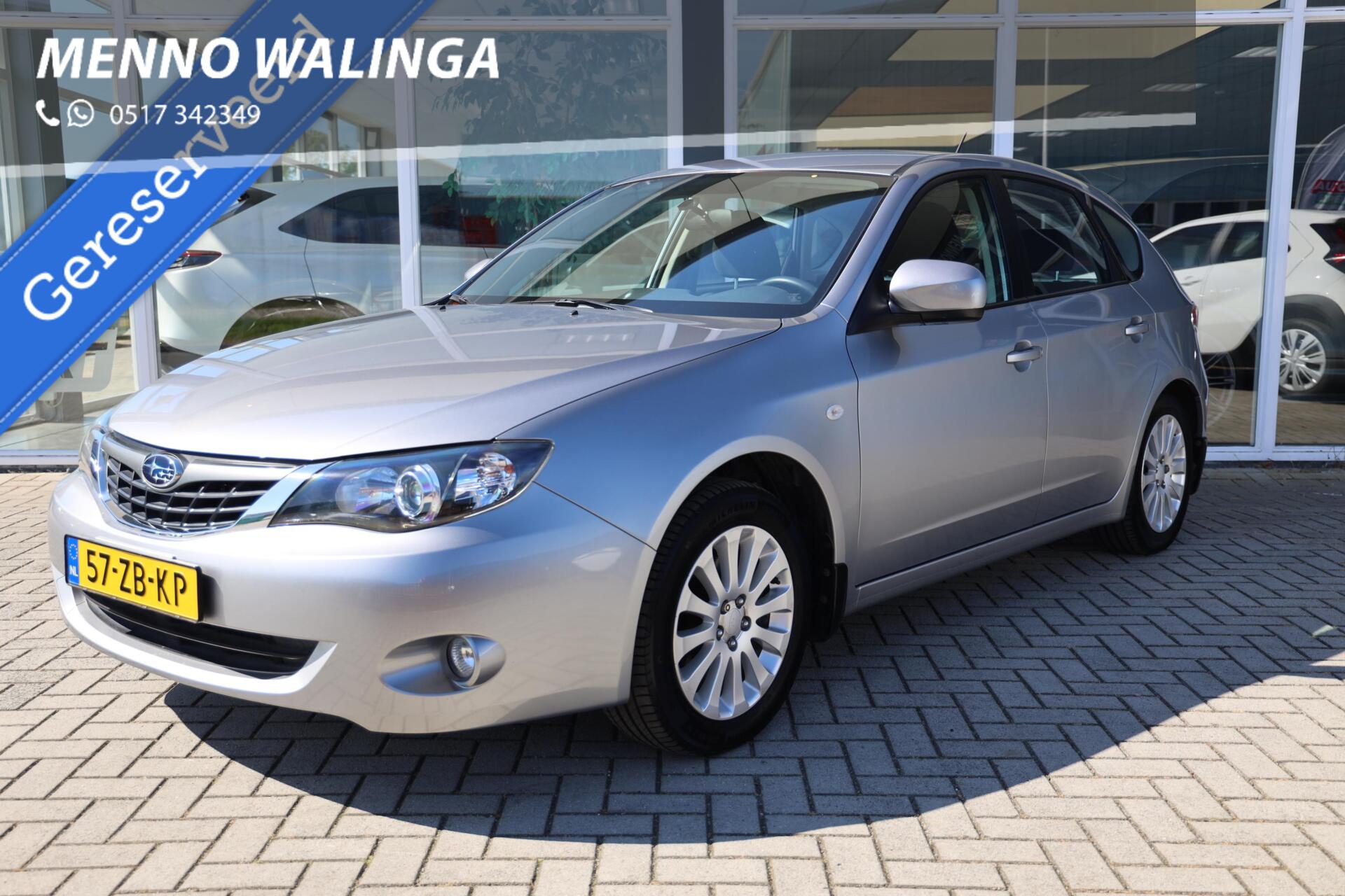 Subaru Impreza 2.0R Luxury AWD|1E eigenaar!!!|Dealer onderhouden|Boekjes aanwezig|NAP!| 2008 - voorkant