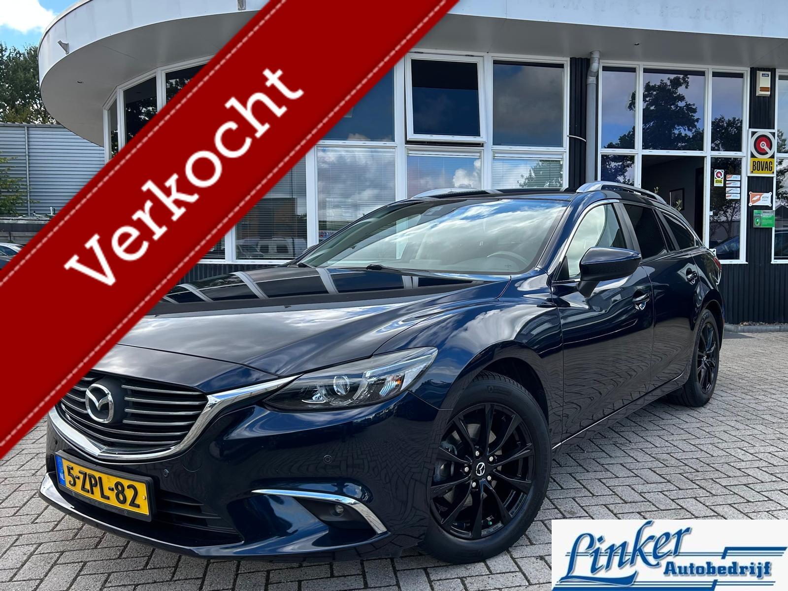Mazda Mazda6 2.0 SkyActiv-G 165 TS+ | Trkhaak| NL-Auto 2015 - voorkant