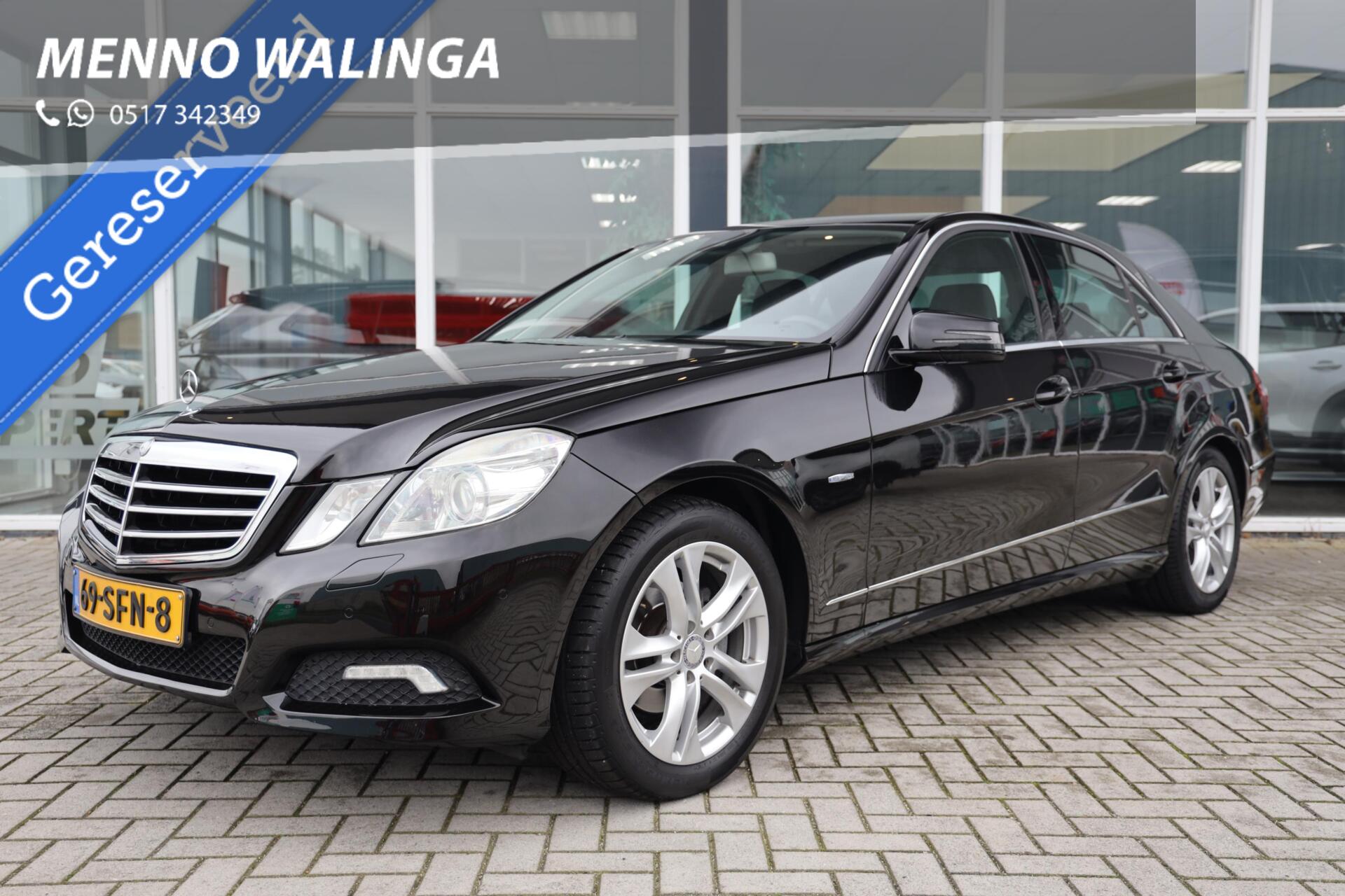 Mercedes-Benz E 200 Cgi 200 CGI Business Class Avantgarde|Automaat|Xenon|Stoelverwarming|Clima|Parkeersensor V+A 2011 - voorkant