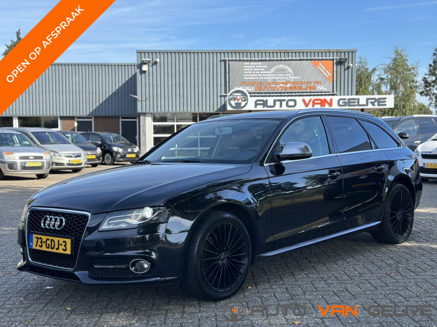 Audi Audi A4 1.8 TFSI Pro L. bns Leder*18 inch LMV*Airco*Cruise*PDC*MF stuur 2008 - voorkant