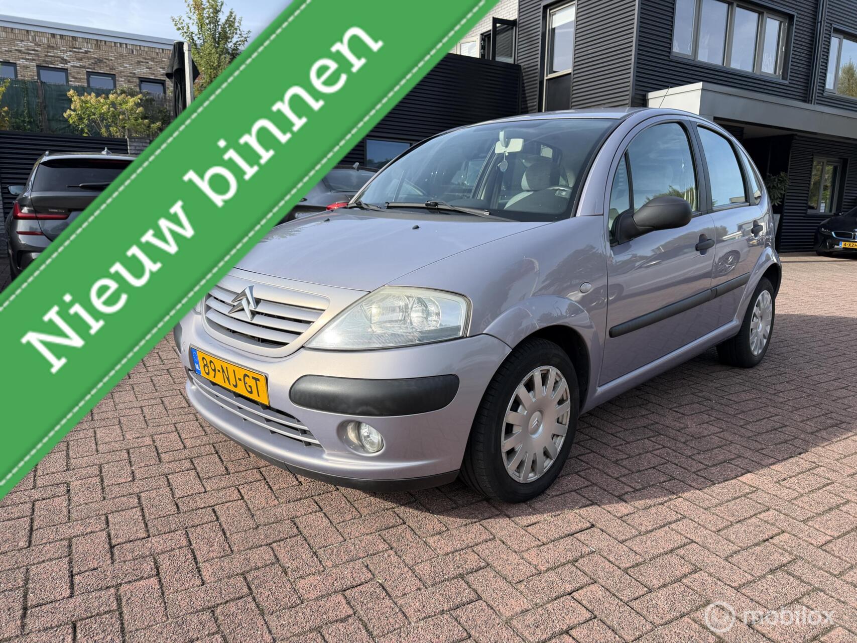Citroen C3 1.4i Différence Automaat Boekjes org ned Stereo cd 2003 - voorkant