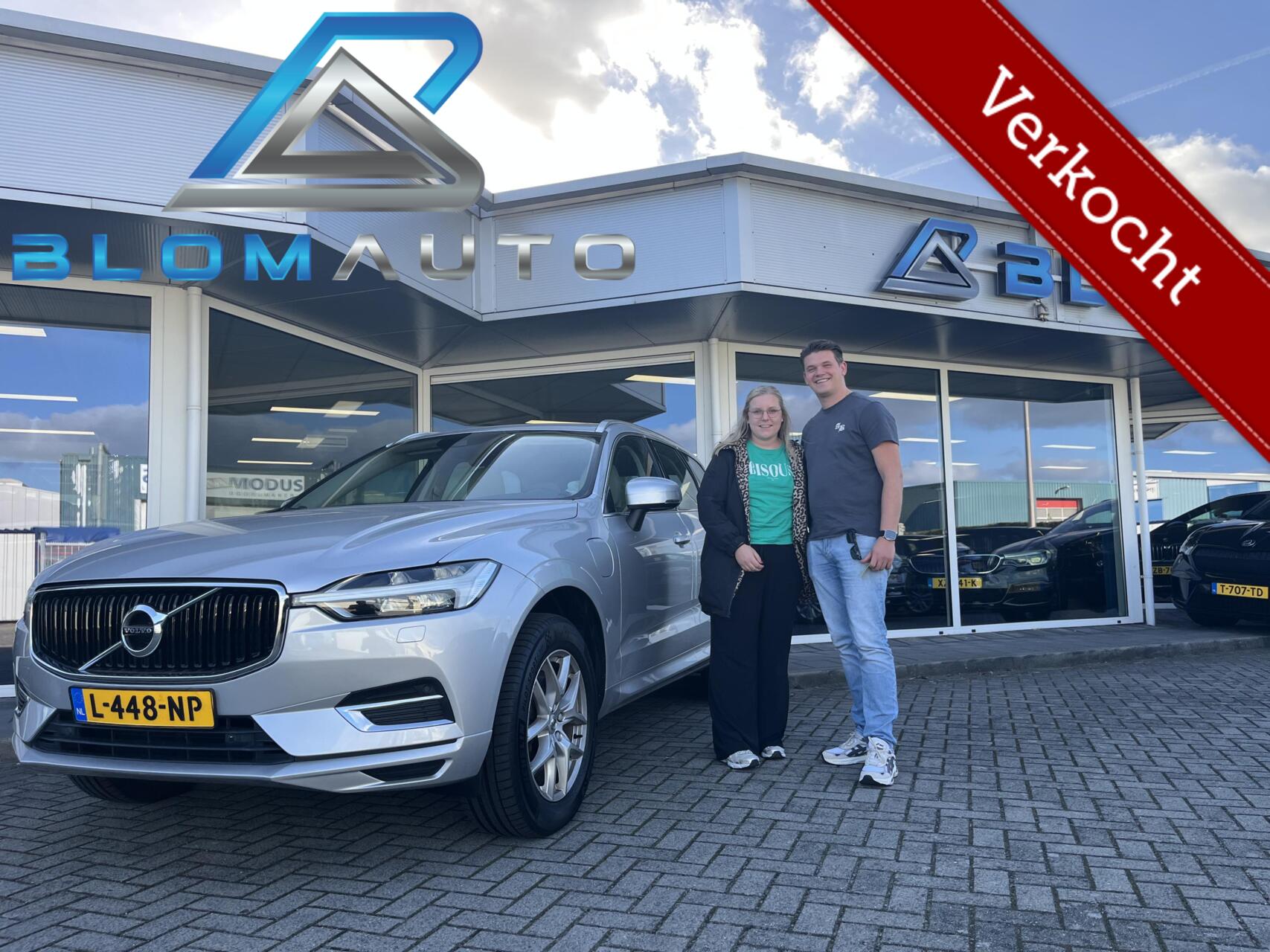 Volvo Xc60 T8 Twin Engine 2.0 T8 Twin ENG. AWD PANO+TREKH+SPORTSTOELEN+ACC 2018 - voorkant