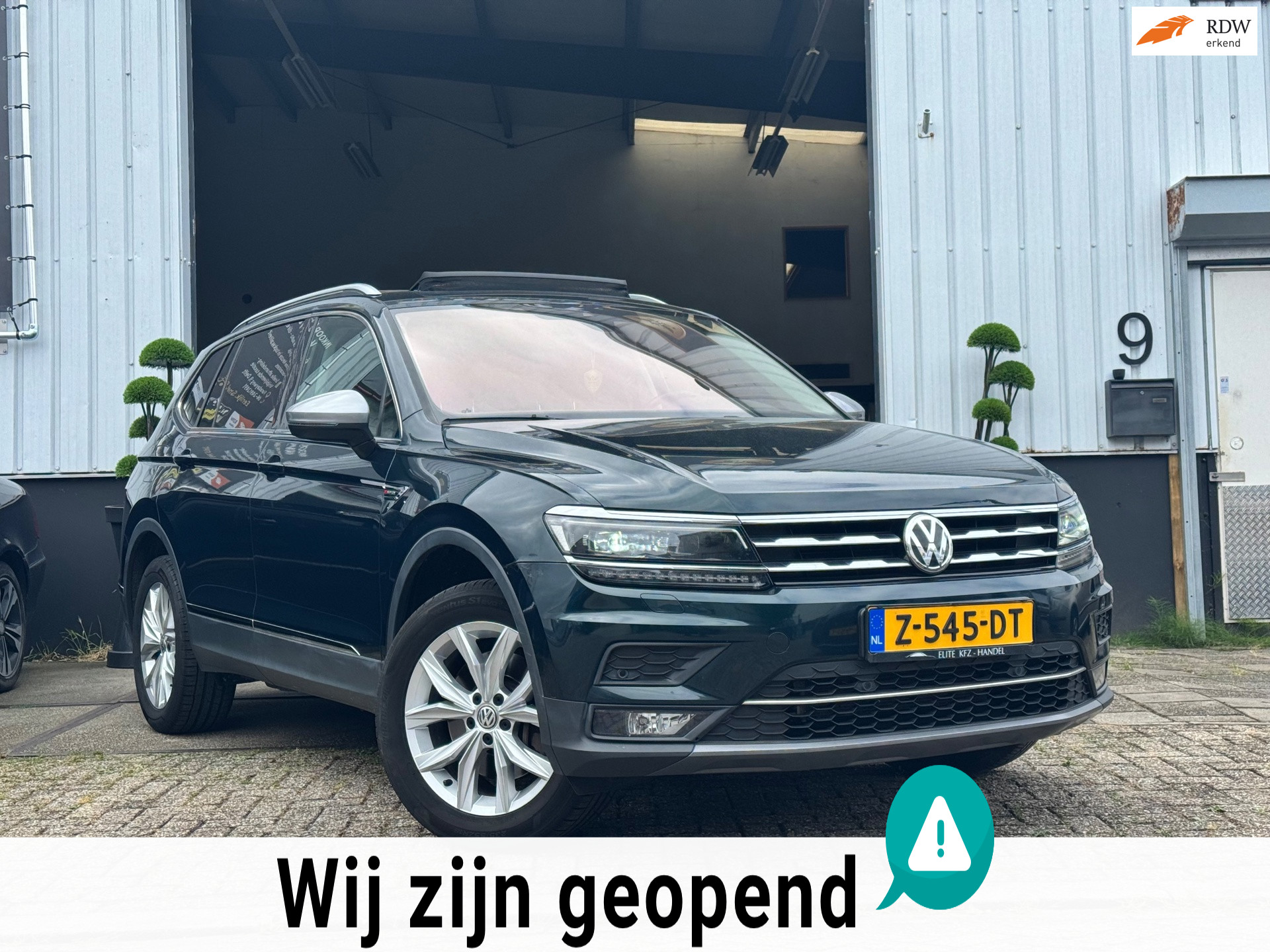 Volkswagen Tiguan 2.0 | TSI | 4Motion|  Highline | Business R | PANO | AUTOMAAT | 2019 - voorkant