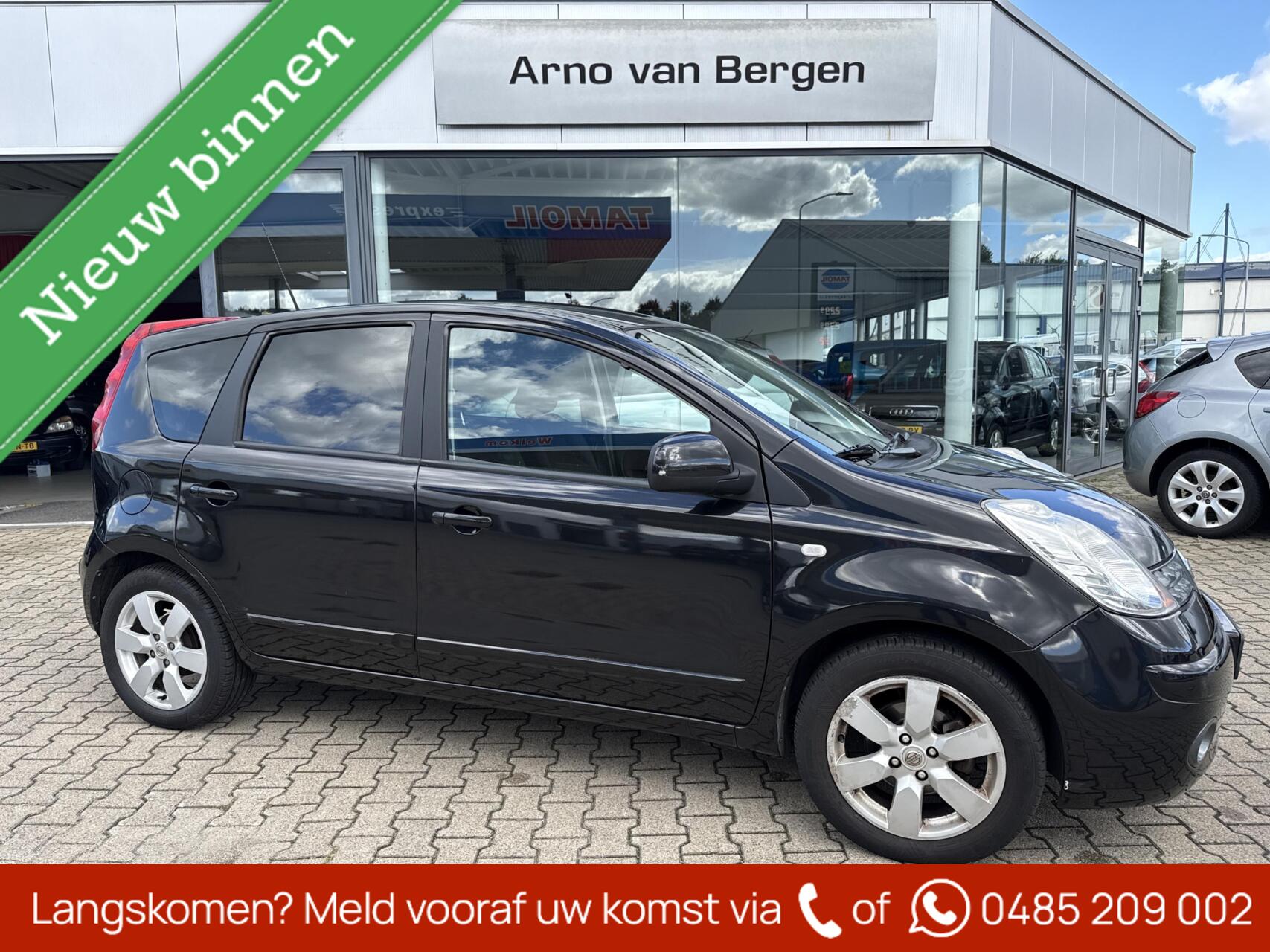 Nissan Nissan Note 1.4 Life, airco, trekhaak, afkomstig van de 2e eigenaar ! 2008 - voorkant