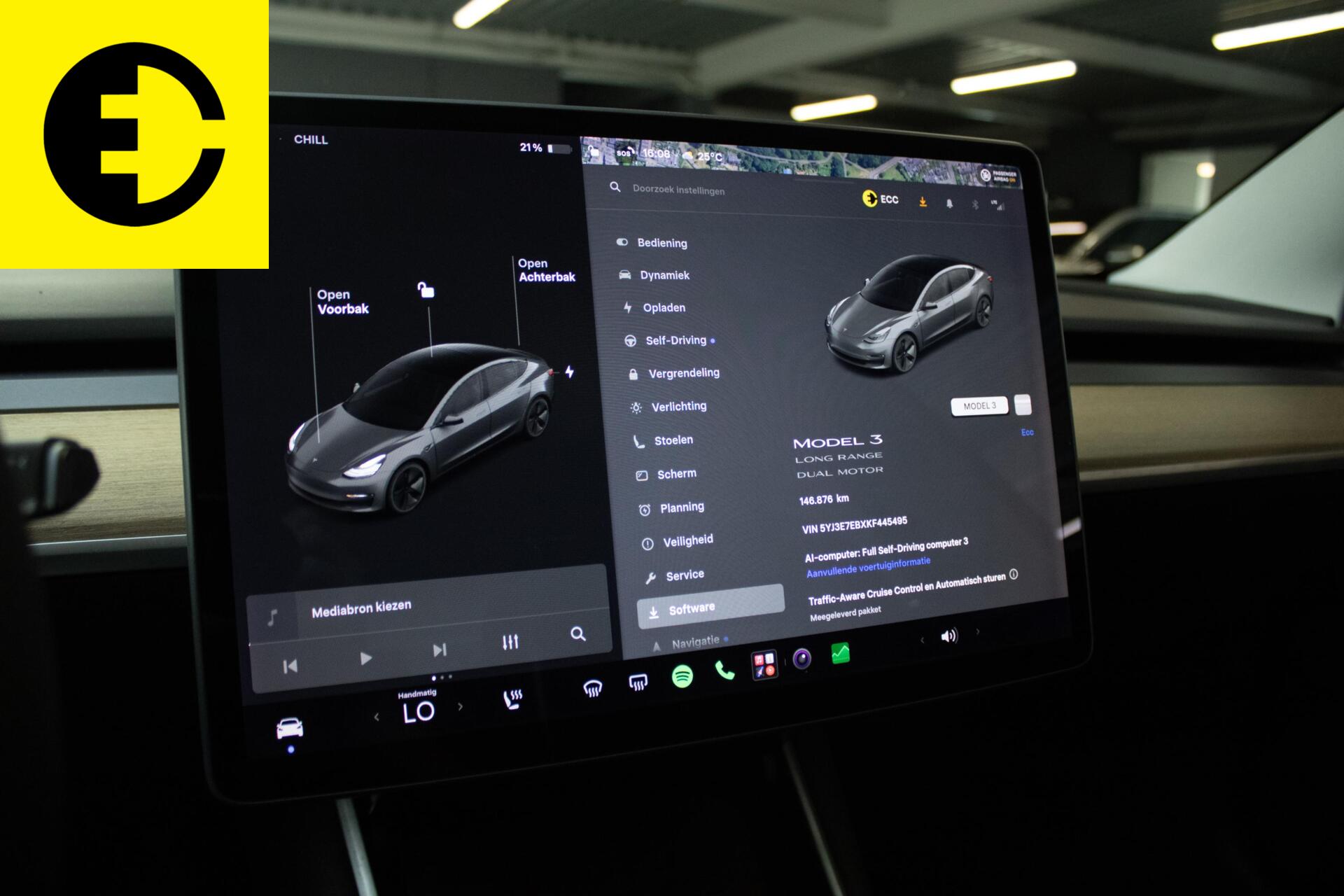 Foto van Tesla Model 3