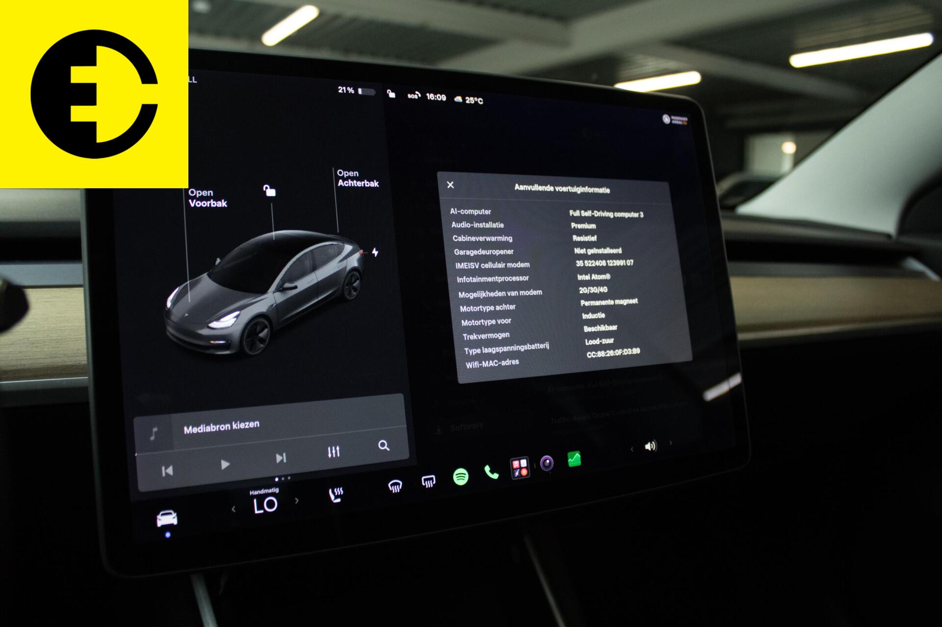 Foto van Tesla Model 3
