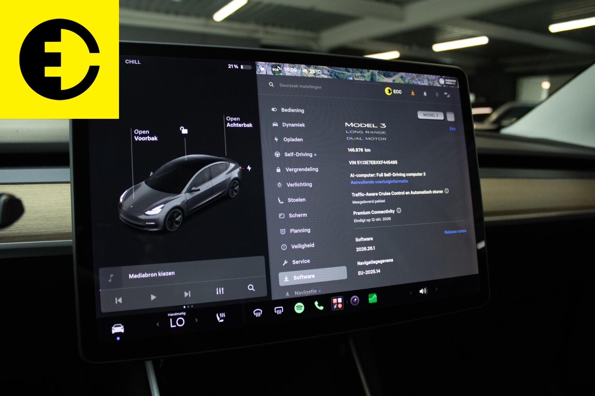 Foto van Tesla Model 3