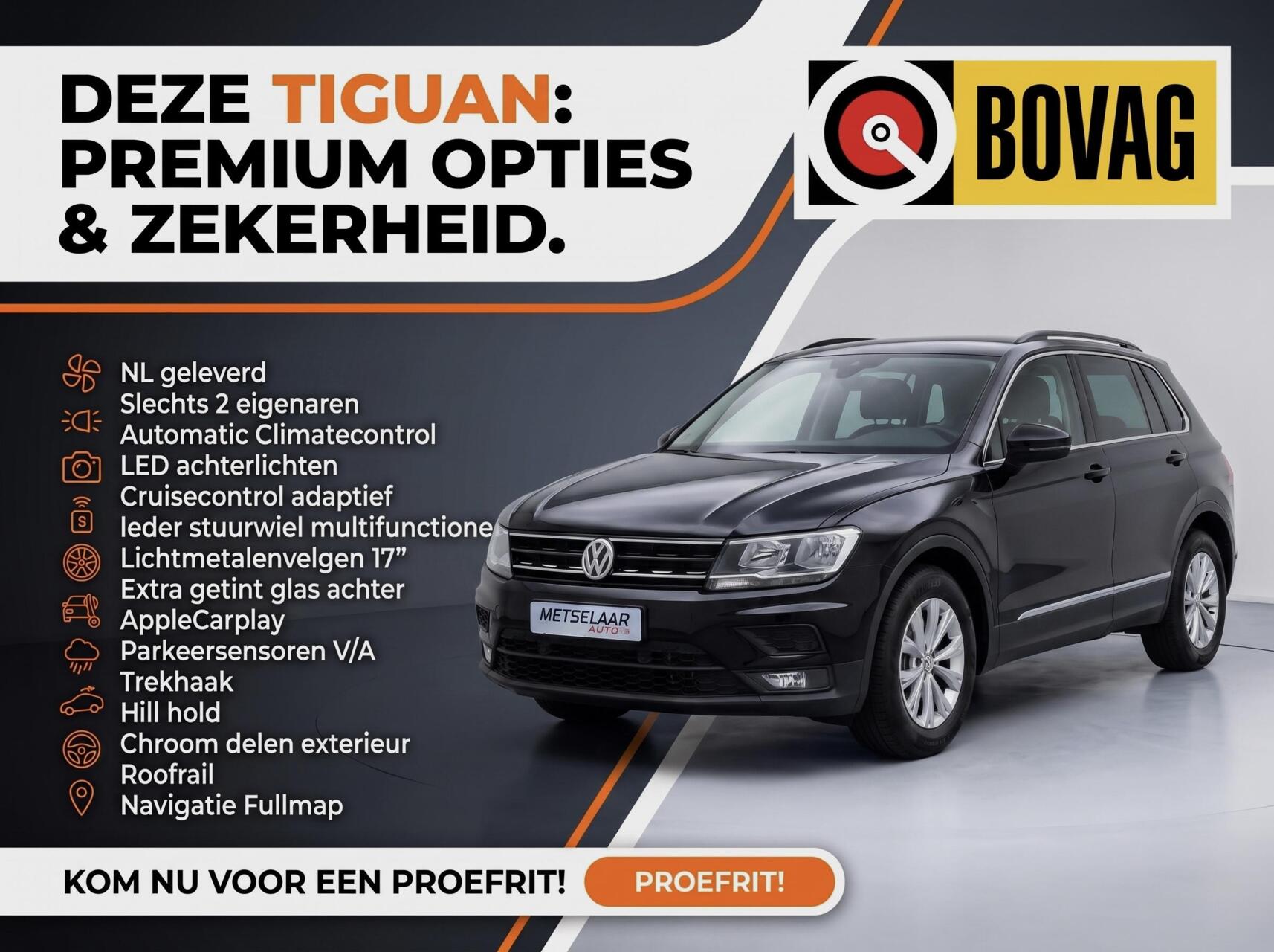 Volkswagen Tiguan 1.5 TSI ACT Comfortline 2019 - voorkant