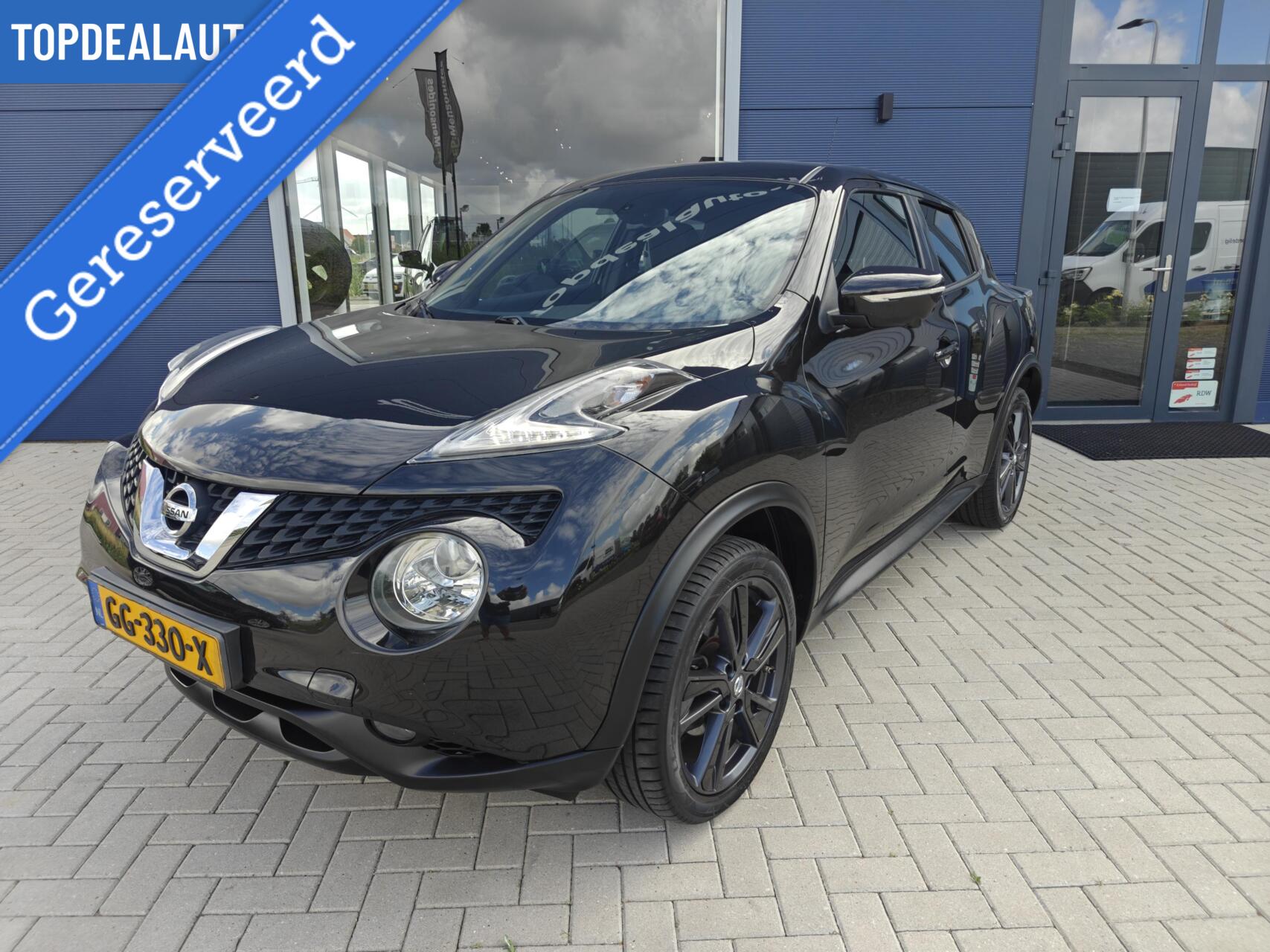 Nissan Nissan Juke 1.2 DIG-T S/S Tekna Trekh/Cruise/Navi/Clima/Key 2015 - voorkant