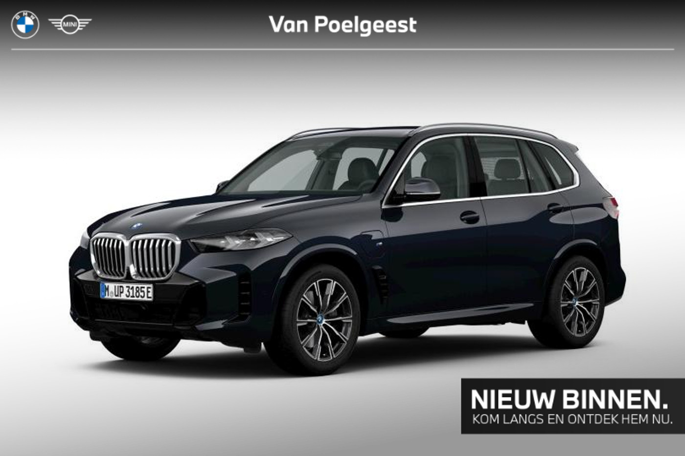 BMW X5 Xdrive50e xDrive50e M Sportpakket 2024 - voorkant