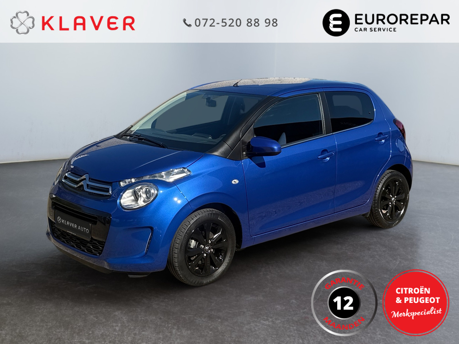 Citroen C1 1.0 VTi Shine | Automaat | Camera | Carplay | Climate 2020 - voorkant