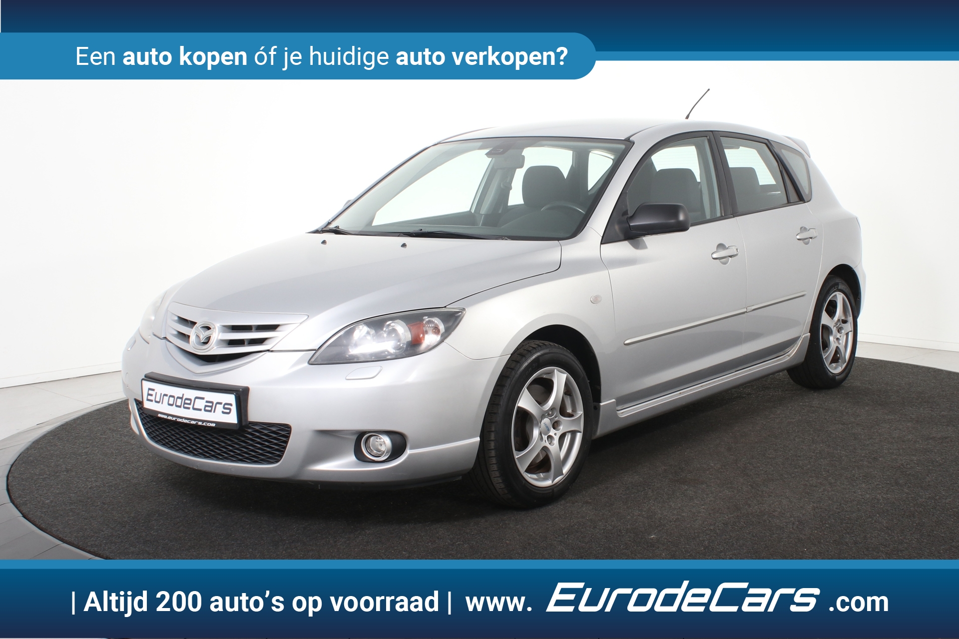 Mazda 3 2.0 S-VT Executive *Meeneemprijs* 2005 - voorkant