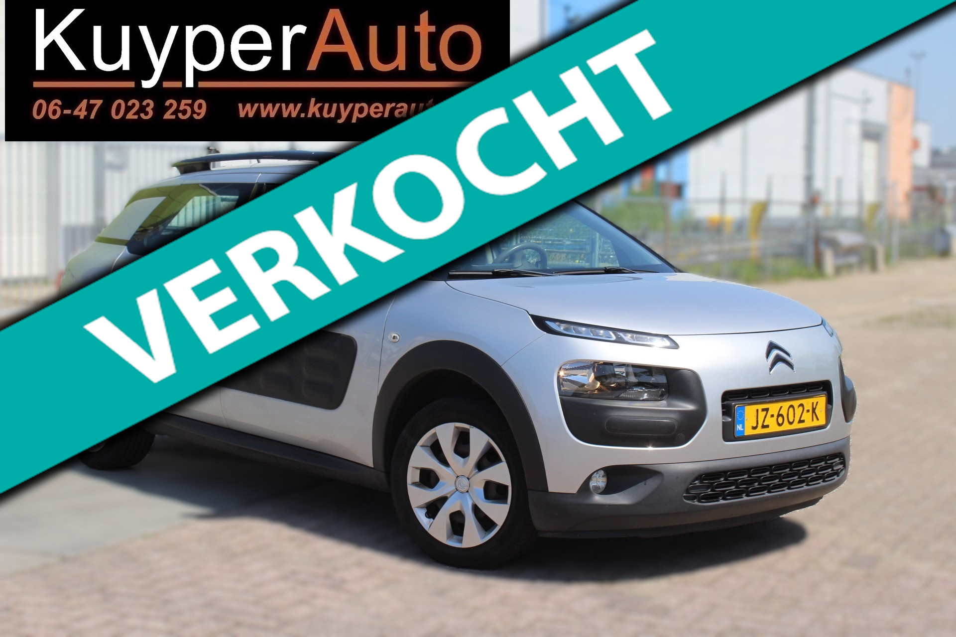 Citroen C4 Cactus 1.2 PureTech Business automaat NAP RIJKLAAR PRIJS 2016 - voorkant