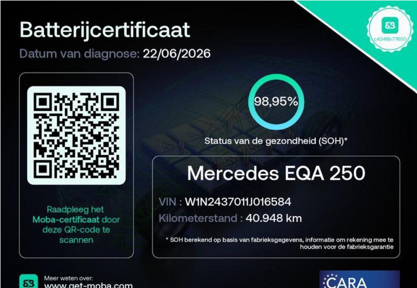 Foto van Mercedes-Benz Eqa 250