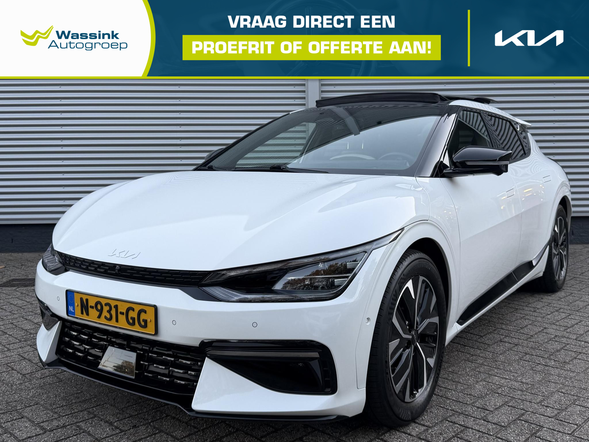 Kia Ev6 GT-Line 77.4 kWh 2021 - voorkant
