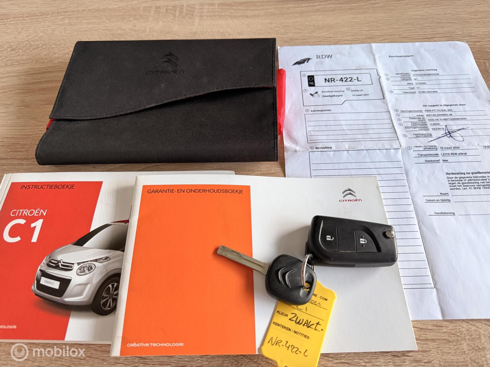 Foto van Citroen C1