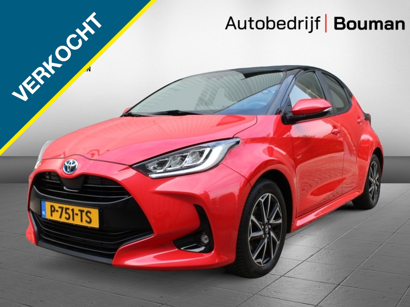 Toyota Toyota Yaris 1.5 Hybrid Dynamic / Keyless / LM velgen / Climate / Camera 2022 - voorkant