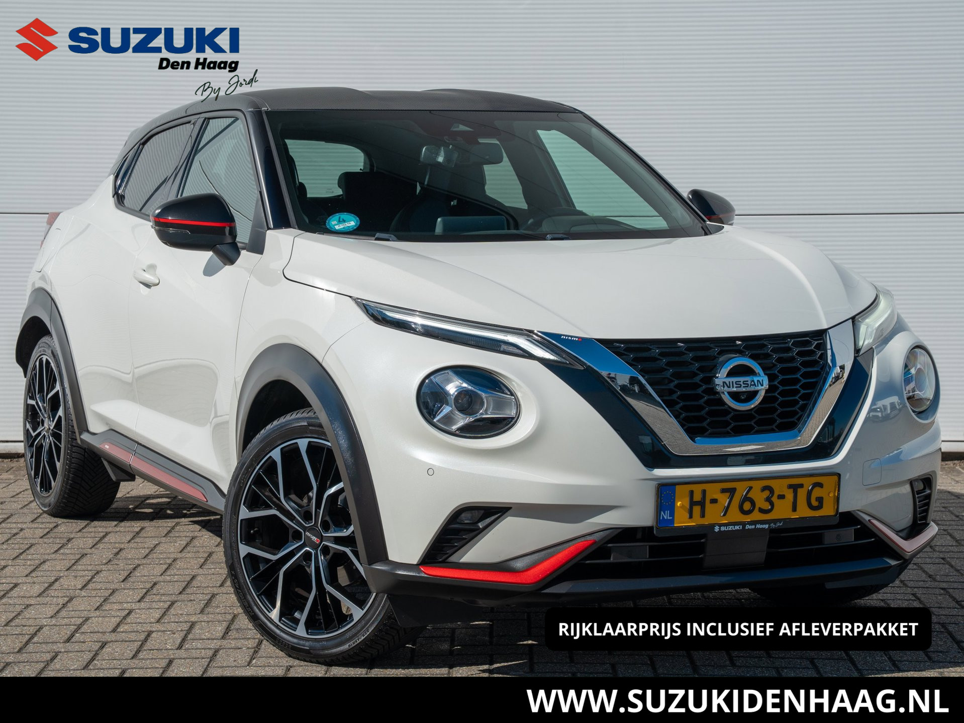 Nissan Nissan Juke 1.0 DIG-T Tekna | Stoelverwarming |Apple Carplay/Andriod Auto| Bose Sound Pack Geluidsinstallatie | 2020 - voorkant