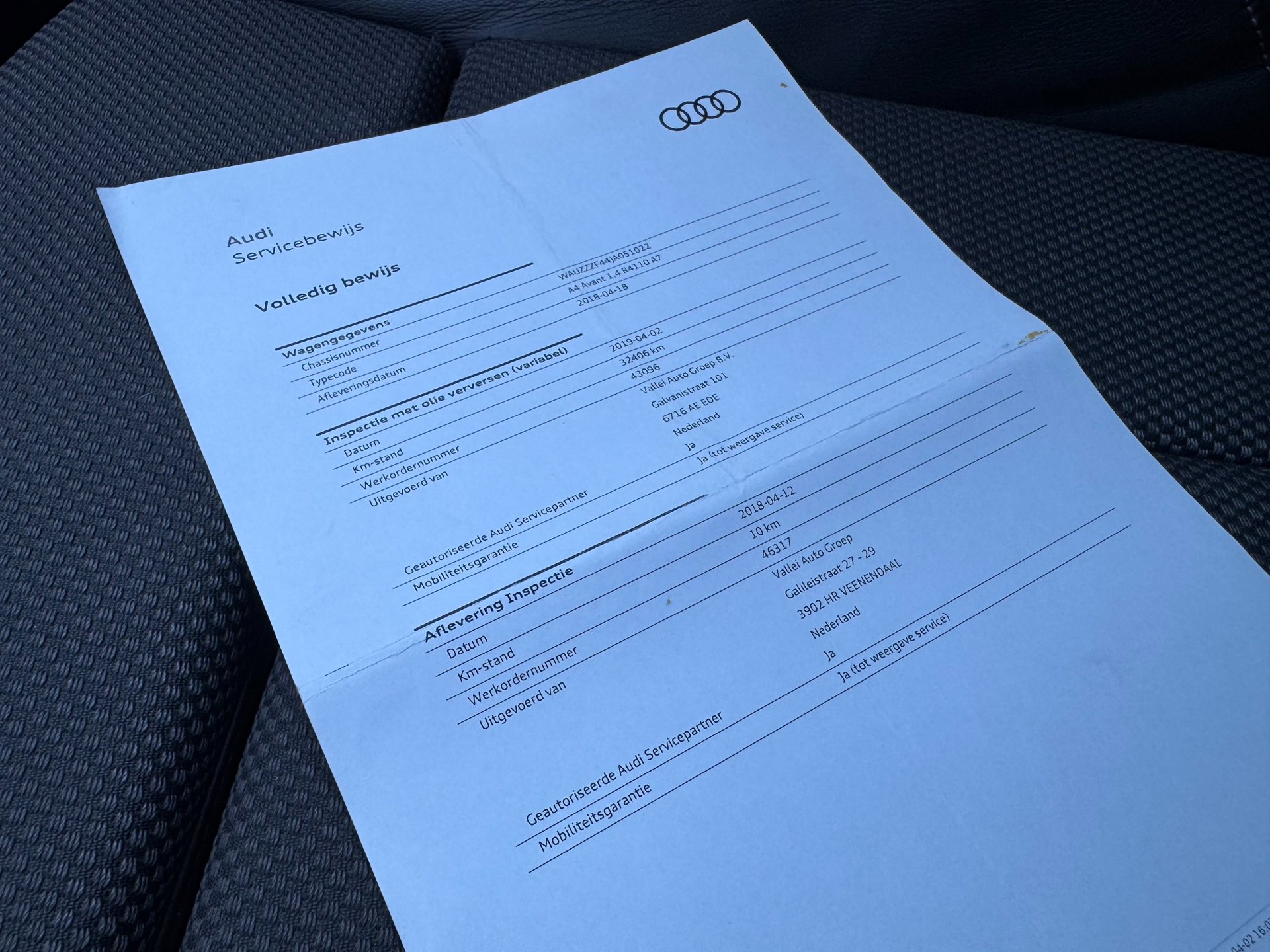 Foto van Audi A4 Avant