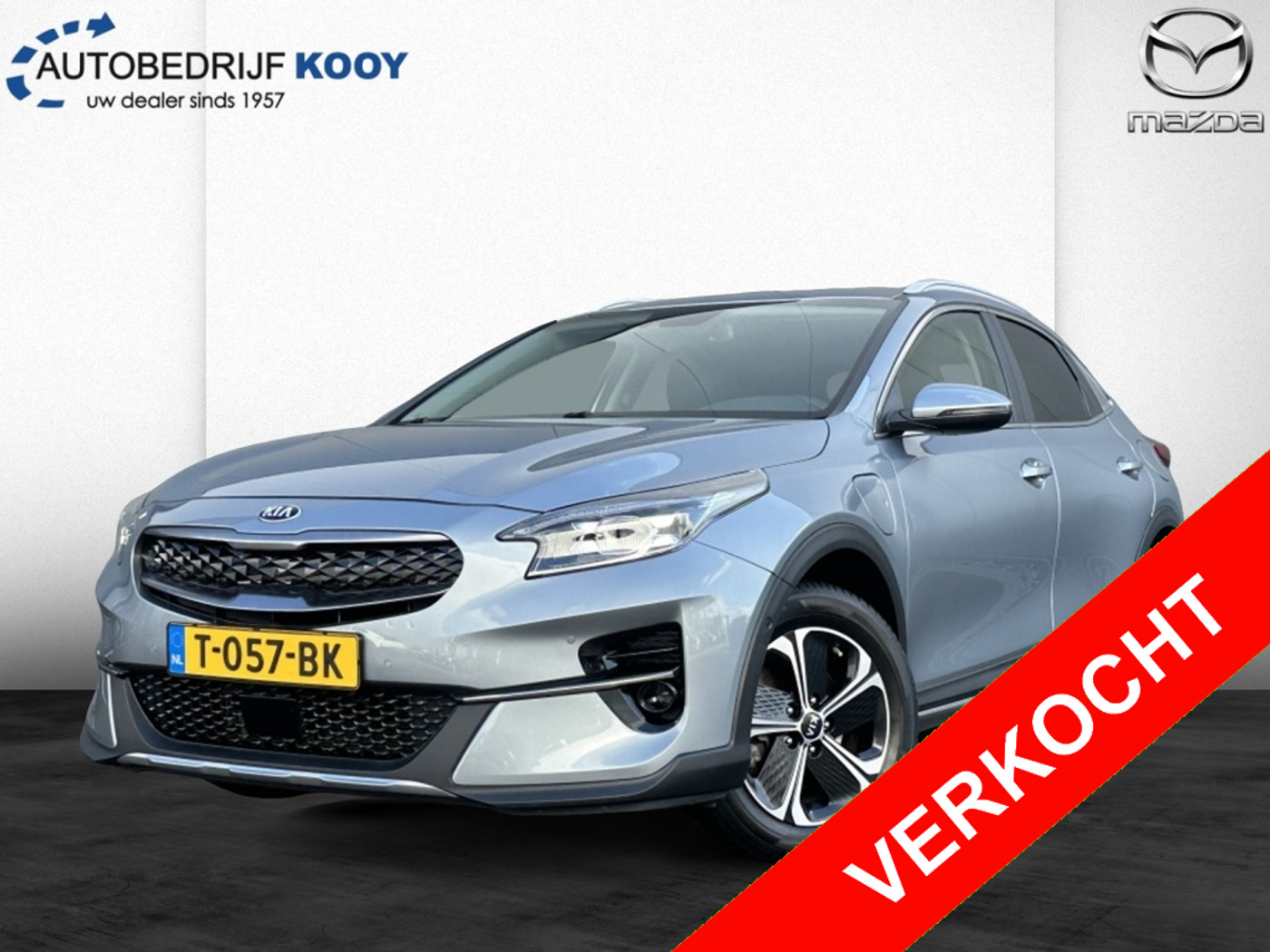 Kia Xceed 1.6 GDi PHEV DynamicPlusLine / Leer / Stoelverwarming & ventilatie 2021 - voorkant