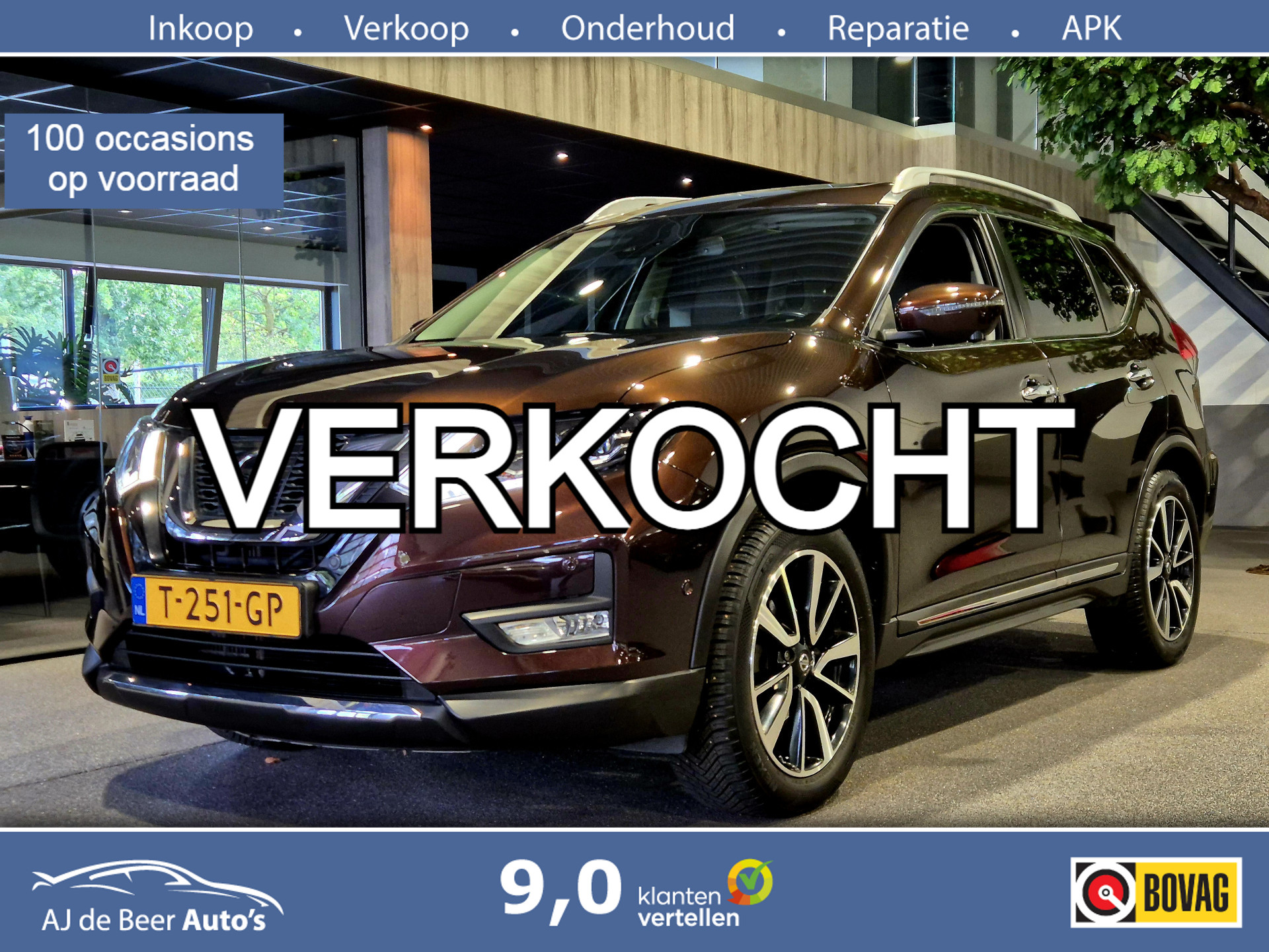 Nissan Nissan X-trail 1.6 DIG-T Tekna 2019 - voorkant