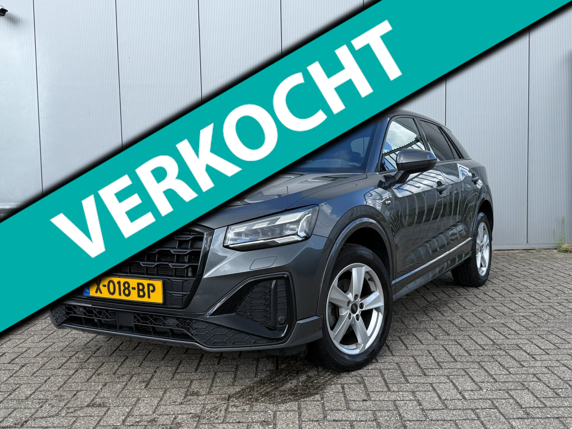 Audi Q2 35 TFSI S-Edition | Navigatie | Adaptive Cruise Control | Matrix Led koplampen| Camera | 2x S-Line | Dealer onderhouden 2023 - voorkant