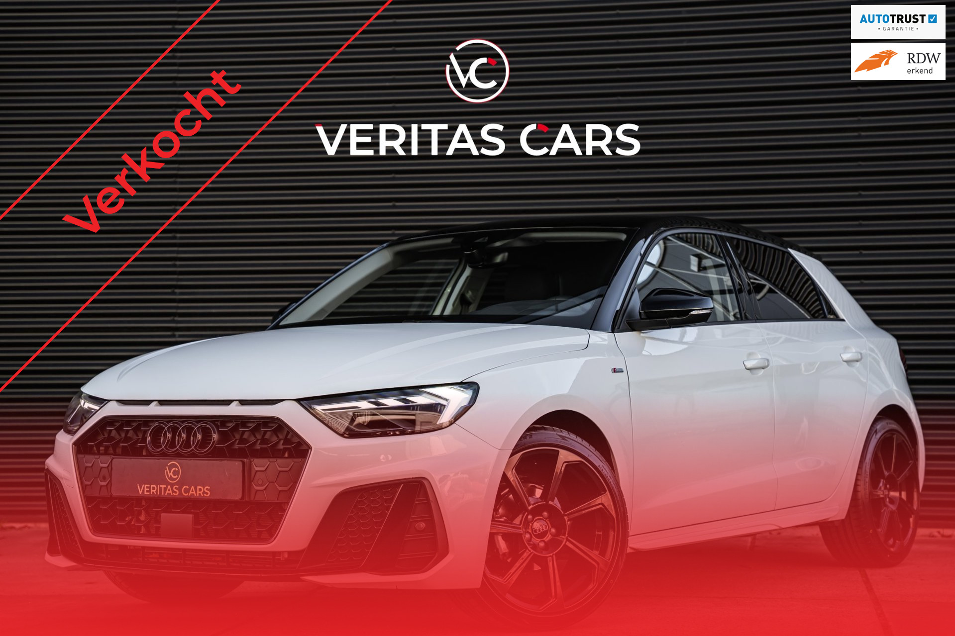 Audi A1 Sportback 25 TFSI 95PK Black Edition|Camera|Virtual|Full Led|Keyless|Navi e.o. 2025 - voorkant
