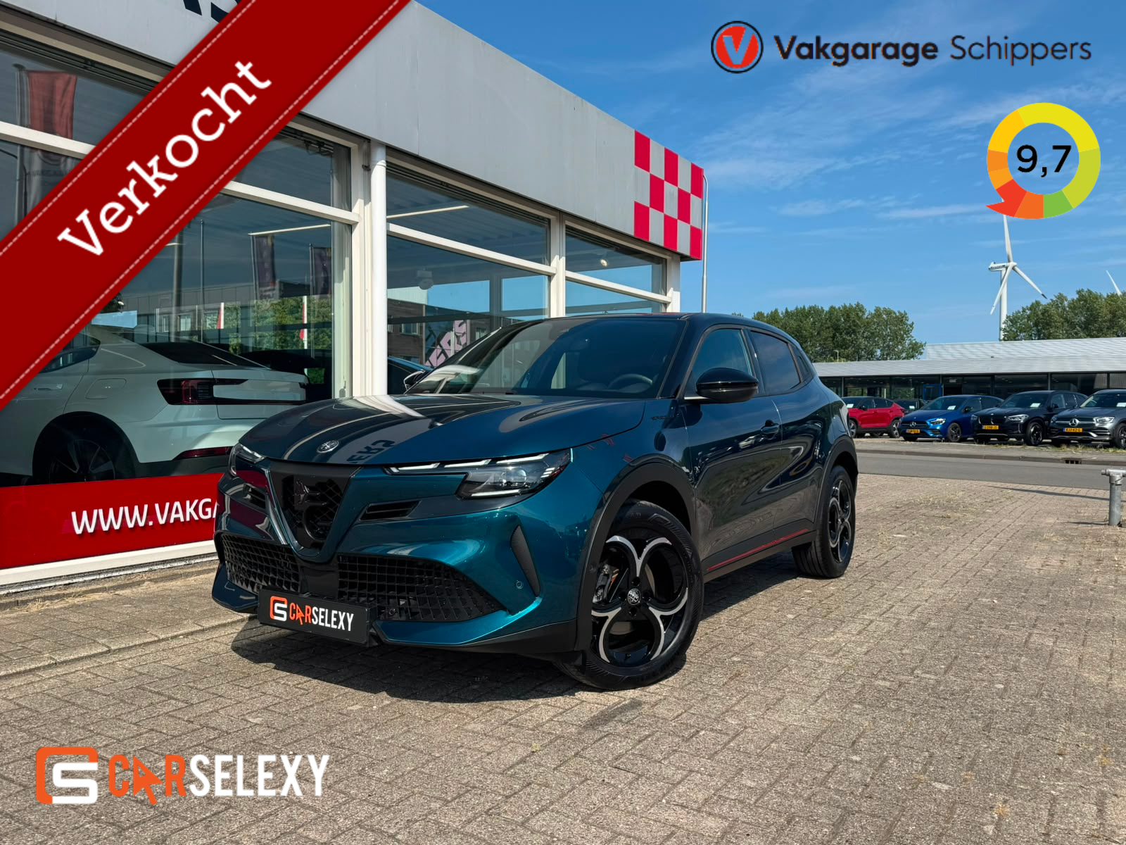 Alfa Romeo Alfa Romeo Junior 1.2 Turbo Hybrid Ibrida Speciale 2025 - voorkant
