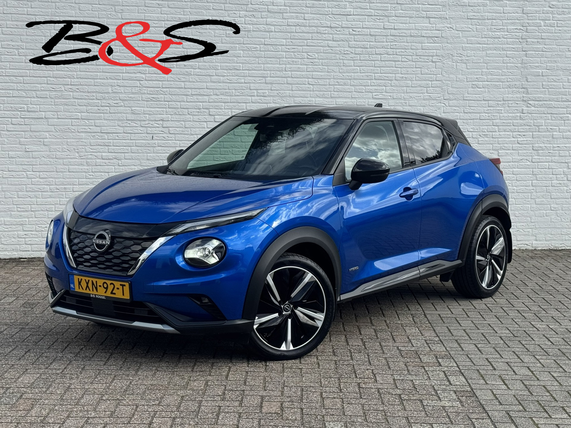 Nissan Nissan Juke 1.6 Hybrid Premiere Ed. N-Design Trekhaak Adaptive Cruise Climate Controle Volleder Camera Carplay 2023 - voorkant