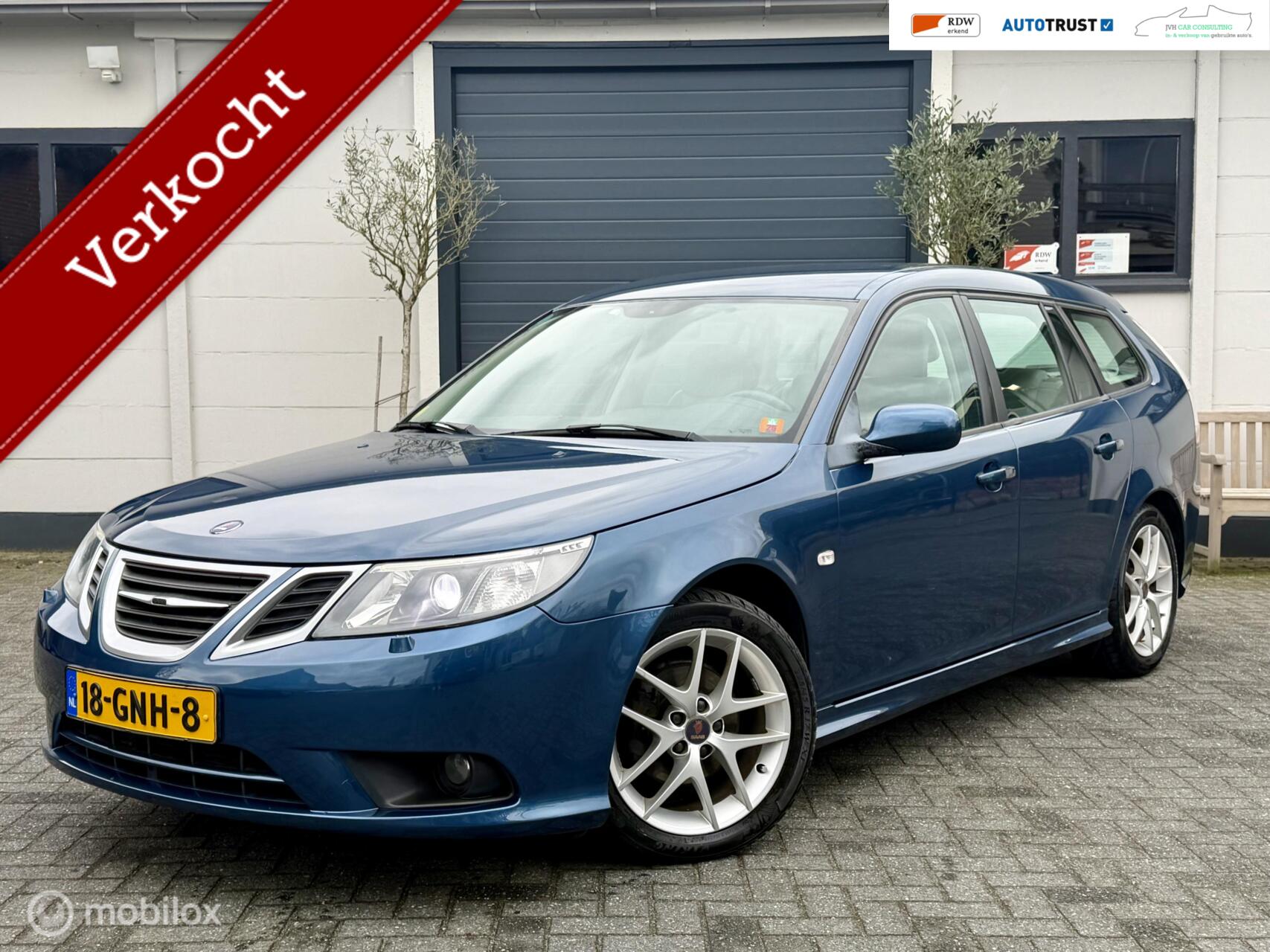 Saab Saab 9-3 1.8t Linear|RIJKLAAR|1EIG|NL AUTO|PDC! 2008 - voorkant