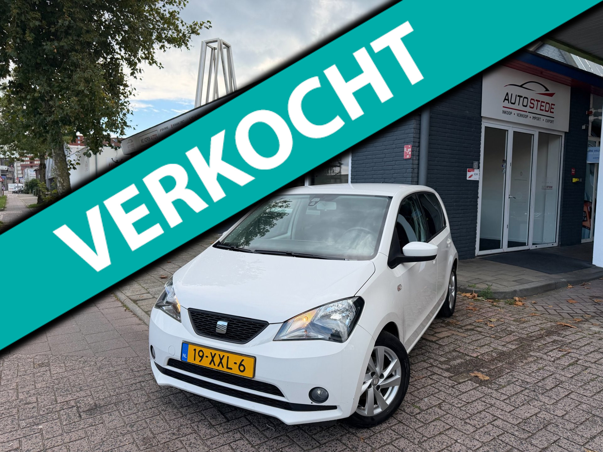 Seat Mii 1.0 Style Sport|AIRCO|NAP|WEINIG KM 2012 - voorkant