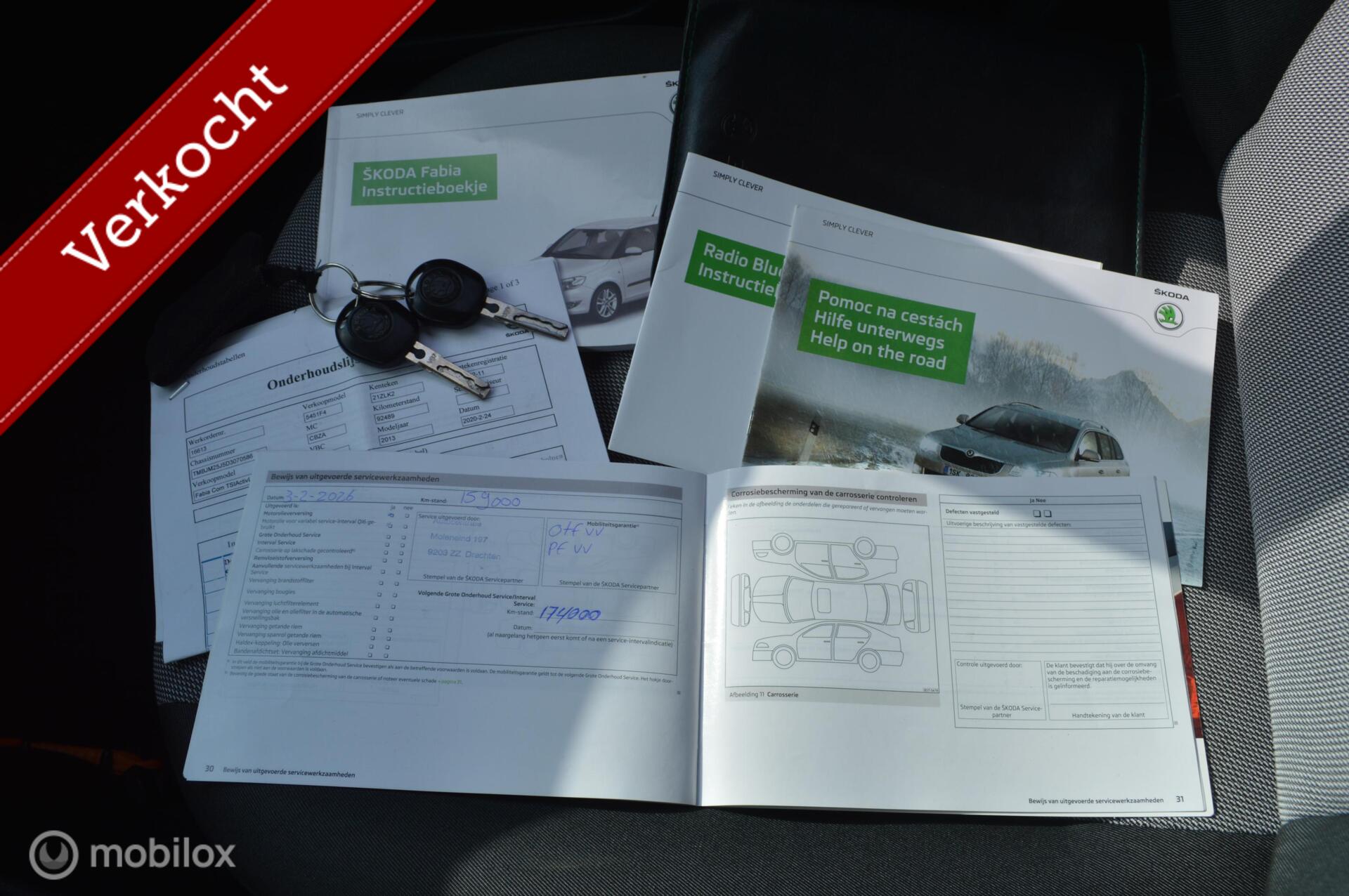 Foto van Skoda Fabia